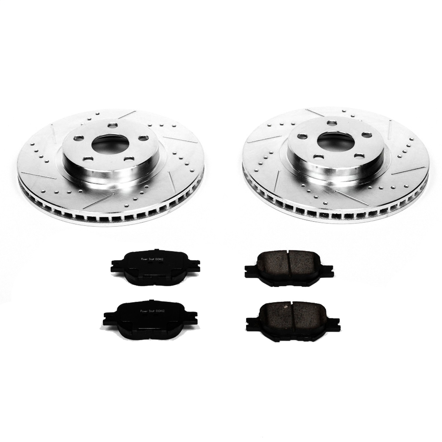 Power Stop - K2313 - Front - Disc Brake Pad and Rotor Kit