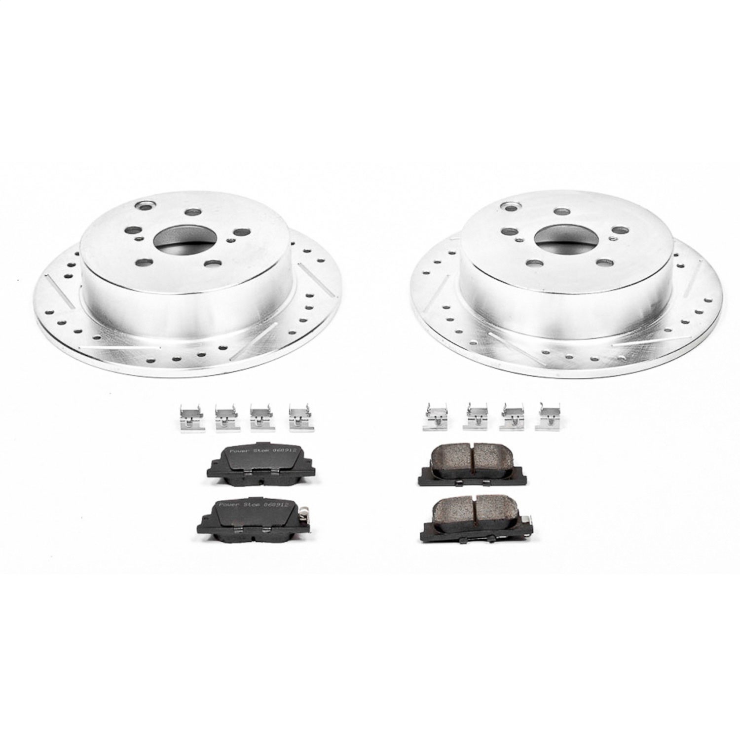 Power Stop - K2319 - Rear - Disc Brake Pad and Rotor Kit