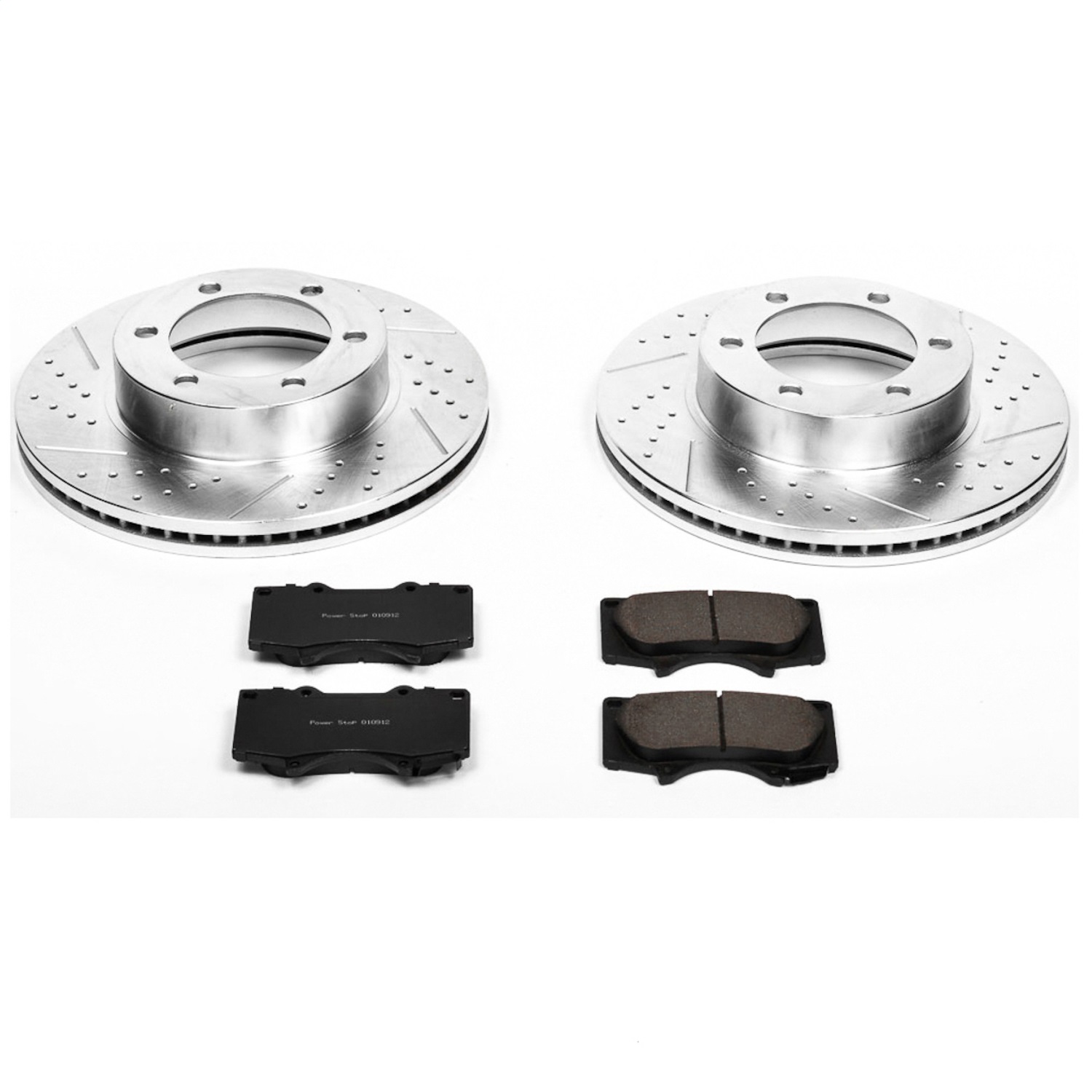 Power Stop - K2324 - Front - Disc Brake Pad and Rotor Kit
