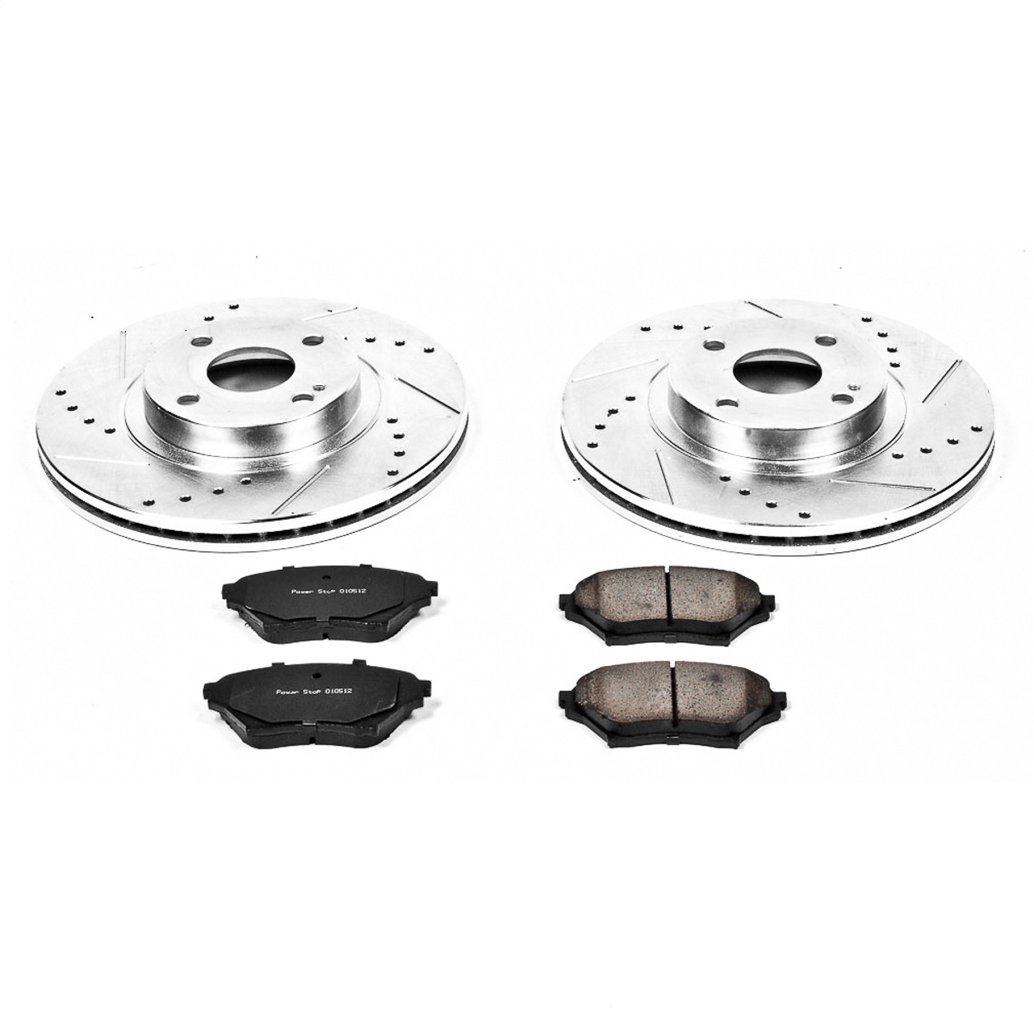 Power Stop - K2353 - Front - Disc Brake Pad and Rotor Kit