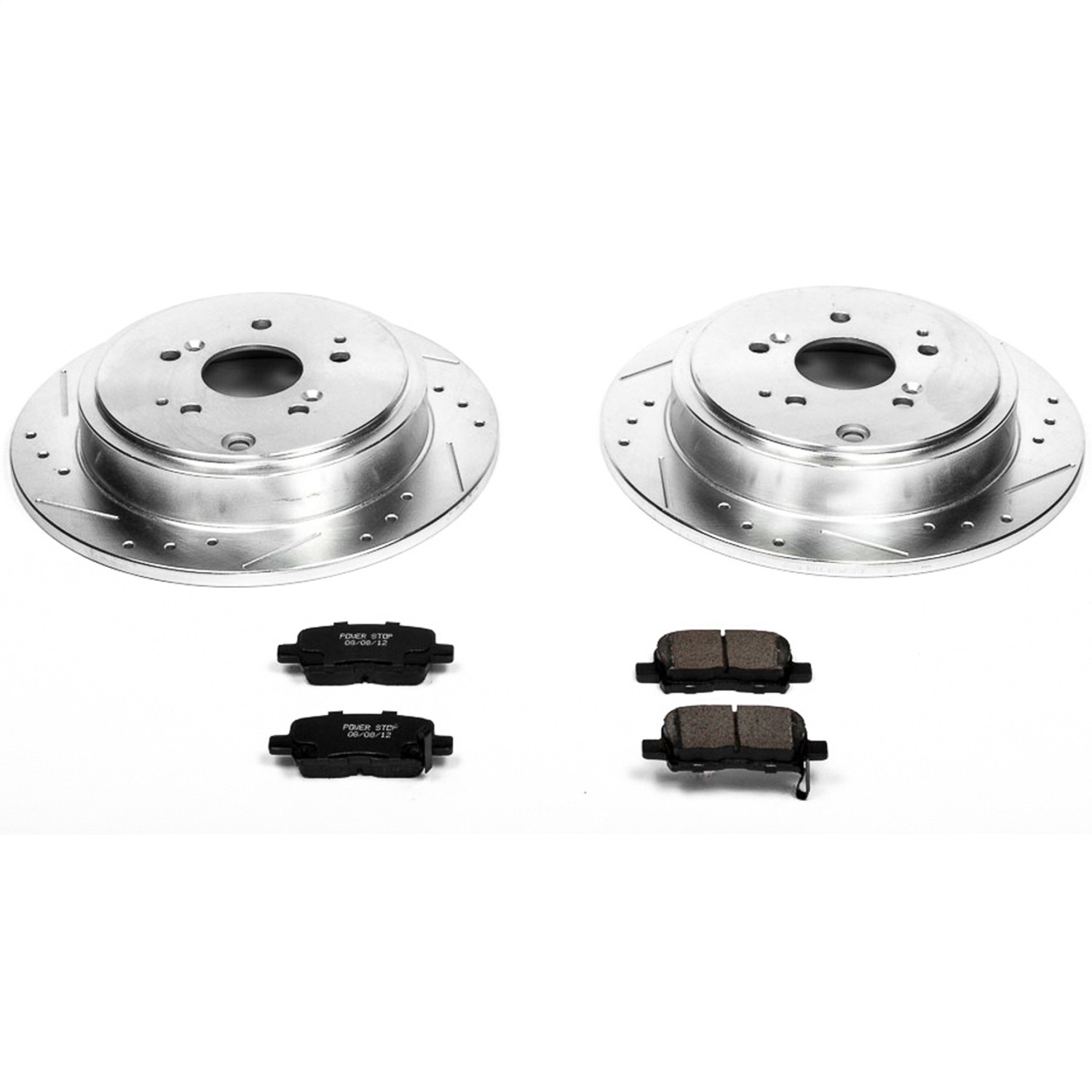Power Stop - K2382 - Rear - Disc Brake Pad and Rotor Kit