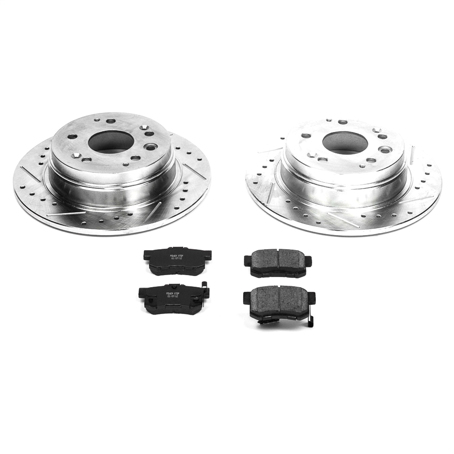 Power Stop - K2383 - Rear - Disc Brake Pad and Rotor Kit