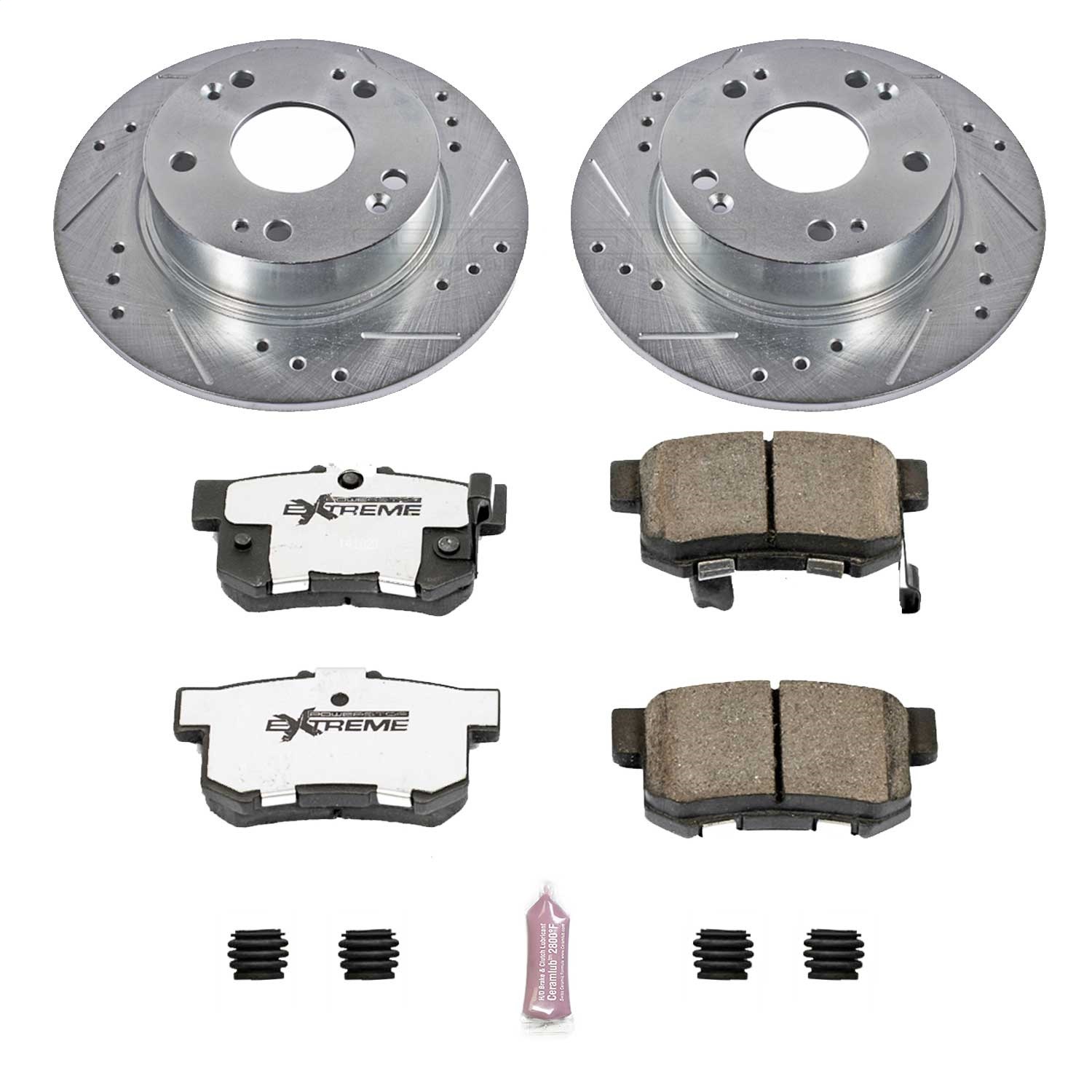 Power Stop - K2391-26 - Rear - Disc Brake Pad and Rotor Kit