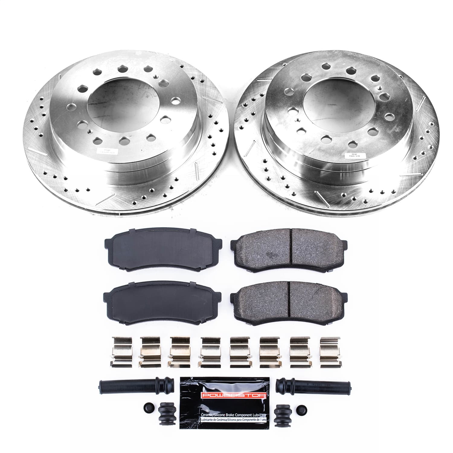 Power Stop - K2405 - Rear - Disc Brake Pad and Rotor Kit