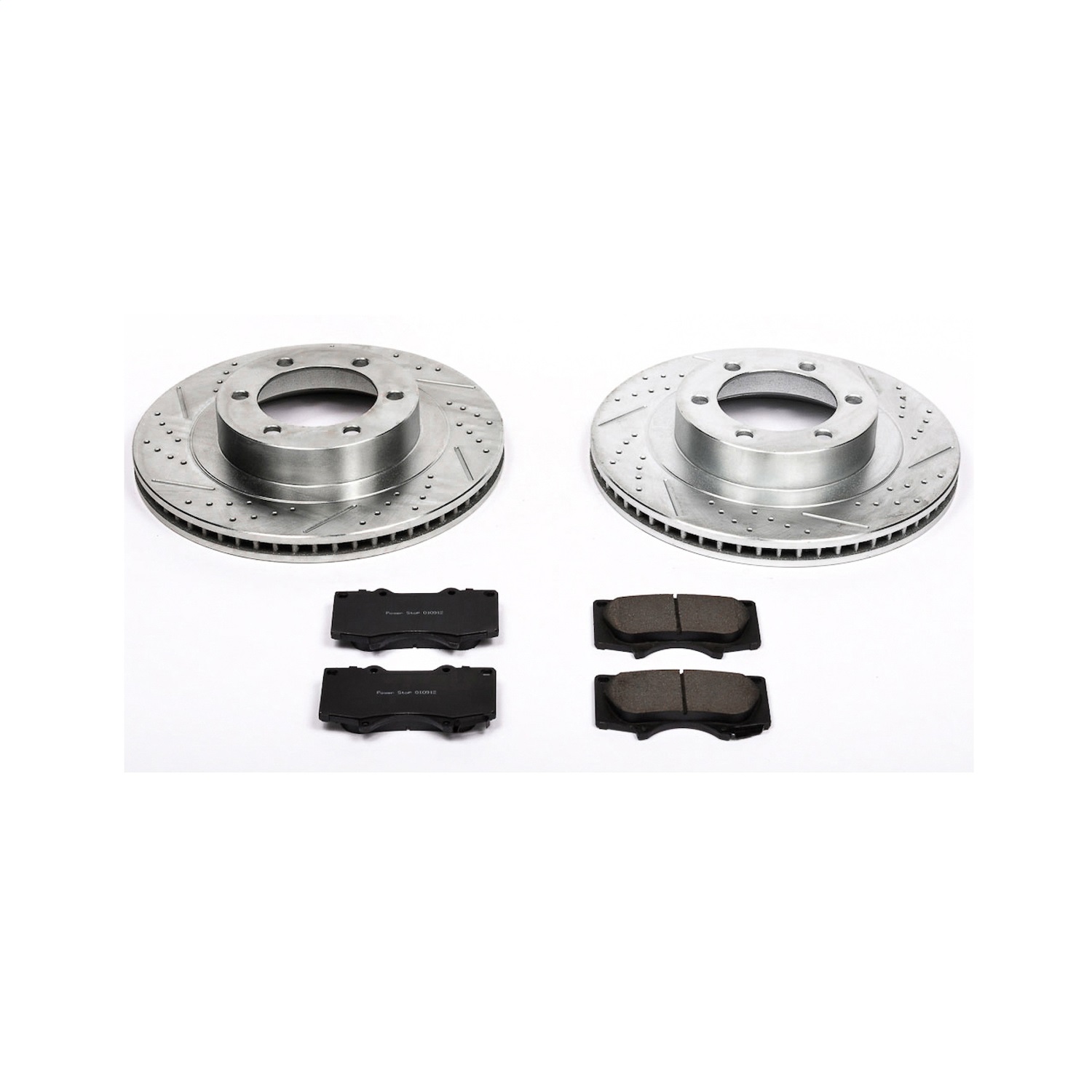 Power Stop - K2421 - Front - Disc Brake Pad and Rotor Kit