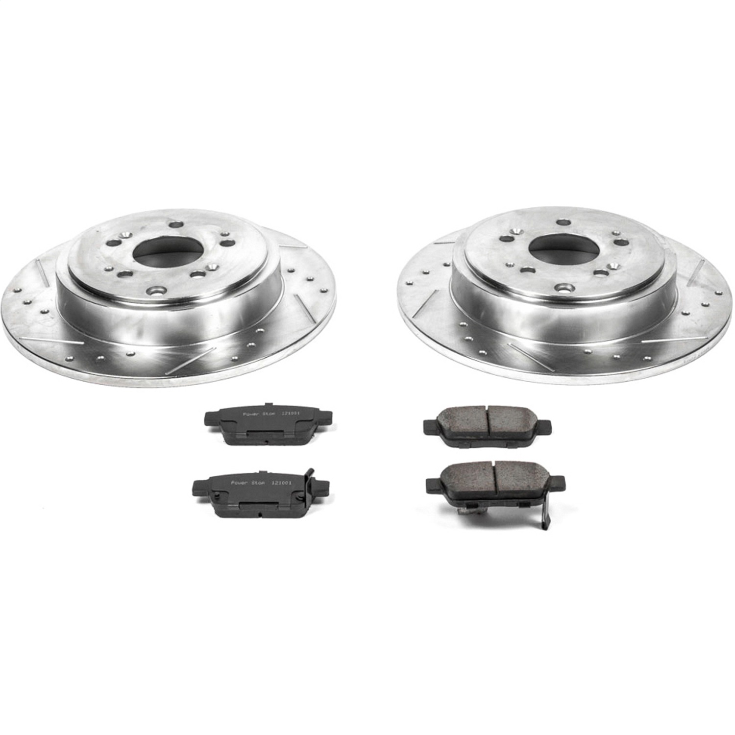 Power Stop - K2431 - Rear - Disc Brake Pad and Rotor Kit