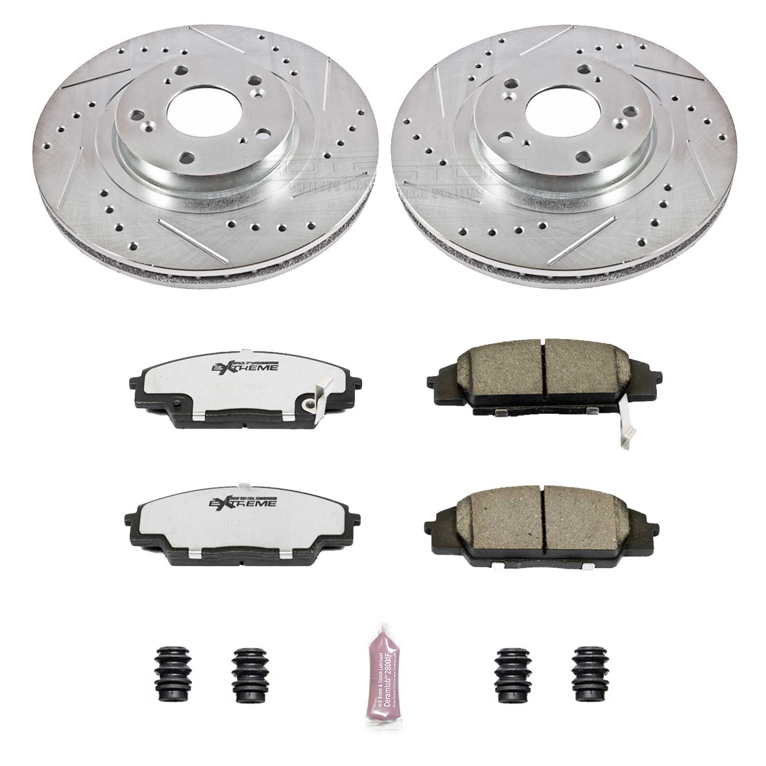 Power Stop - K2439-26 - Front - Disc Brake Pad and Rotor Kit