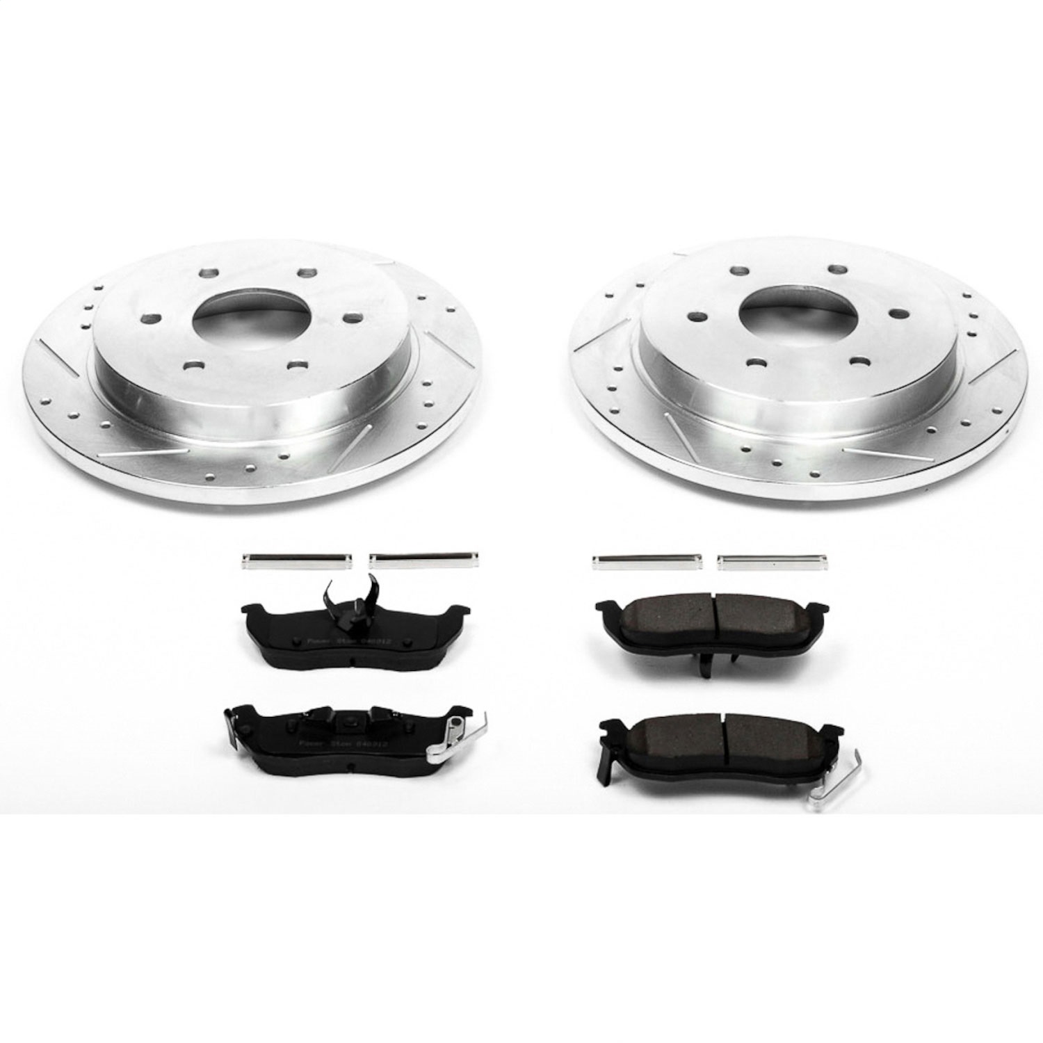 Power Stop - K2445 - Rear - Disc Brake Pad and Rotor Kit