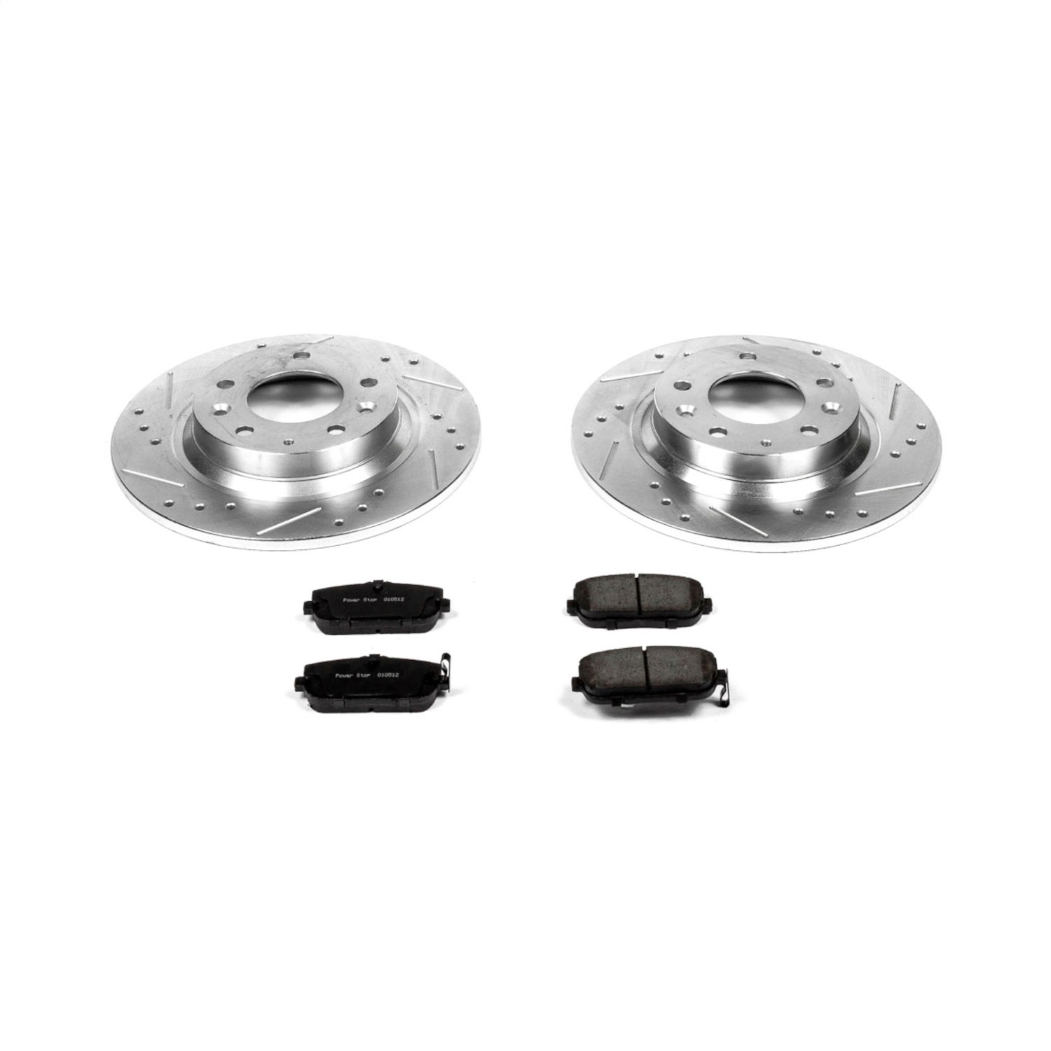 Power Stop - K2451 - Rear - Disc Brake Pad and Rotor Kit