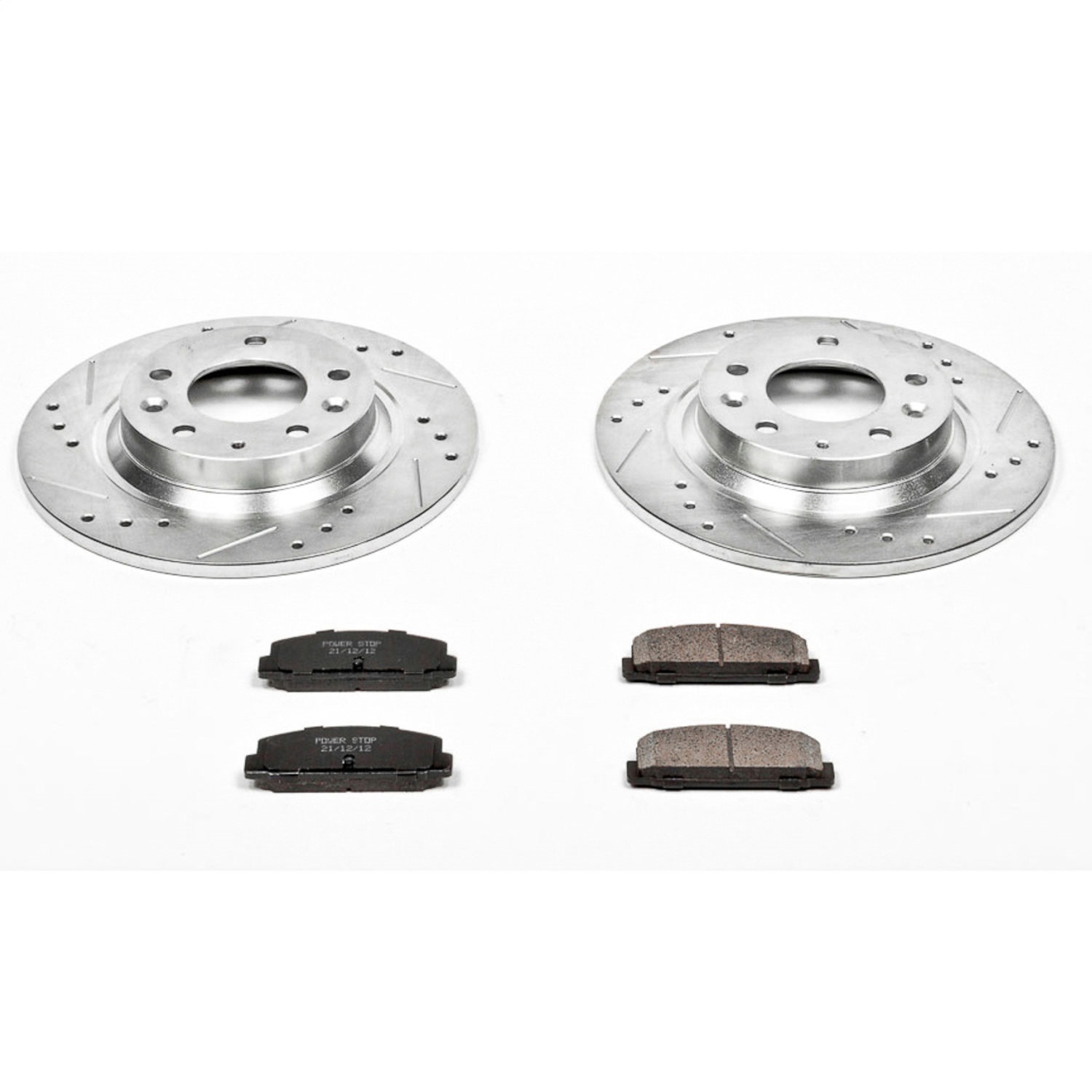 Power Stop - K2452 - Rear - Disc Brake Pad and Rotor Kit