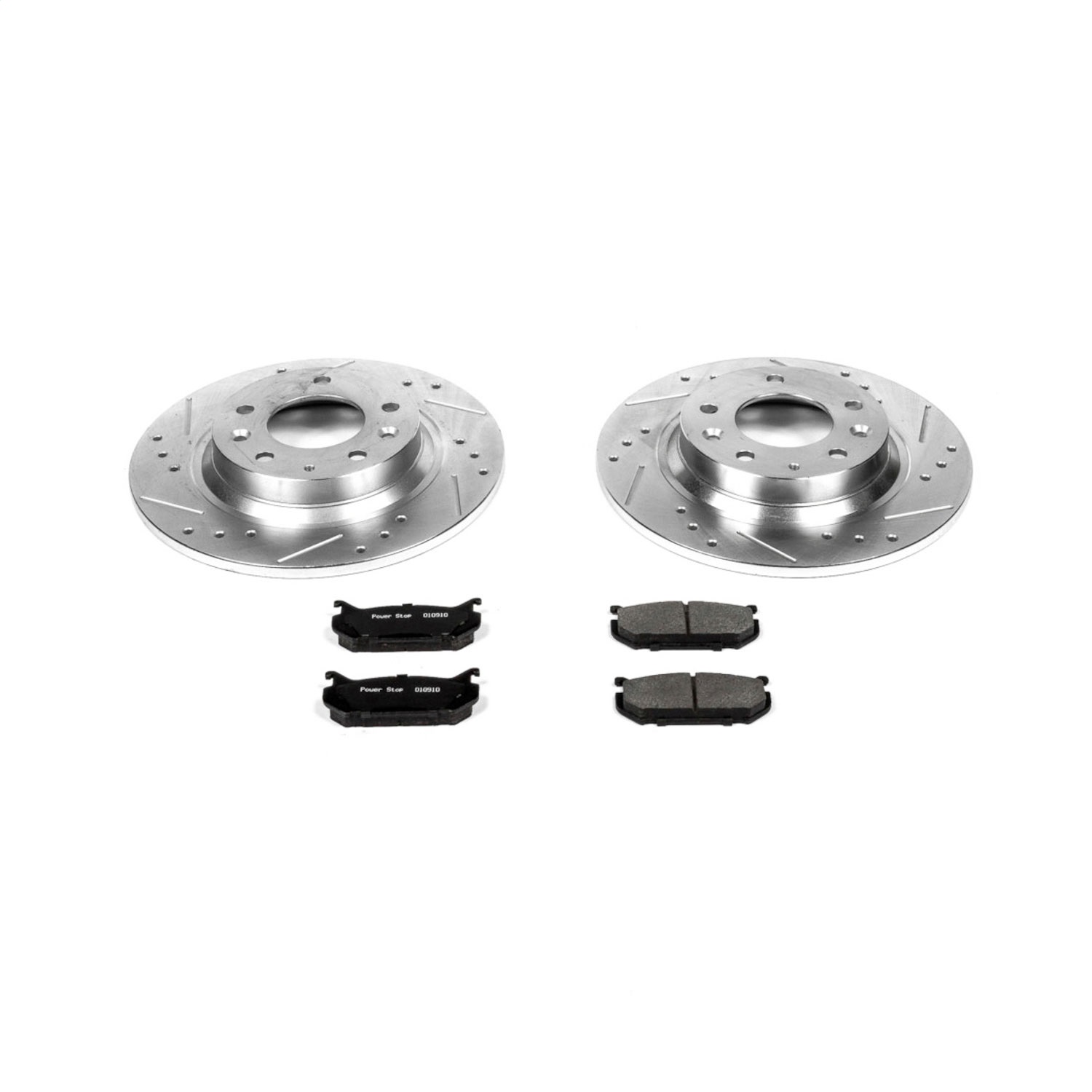 Power Stop - K2453 - Rear - Disc Brake Pad and Rotor Kit