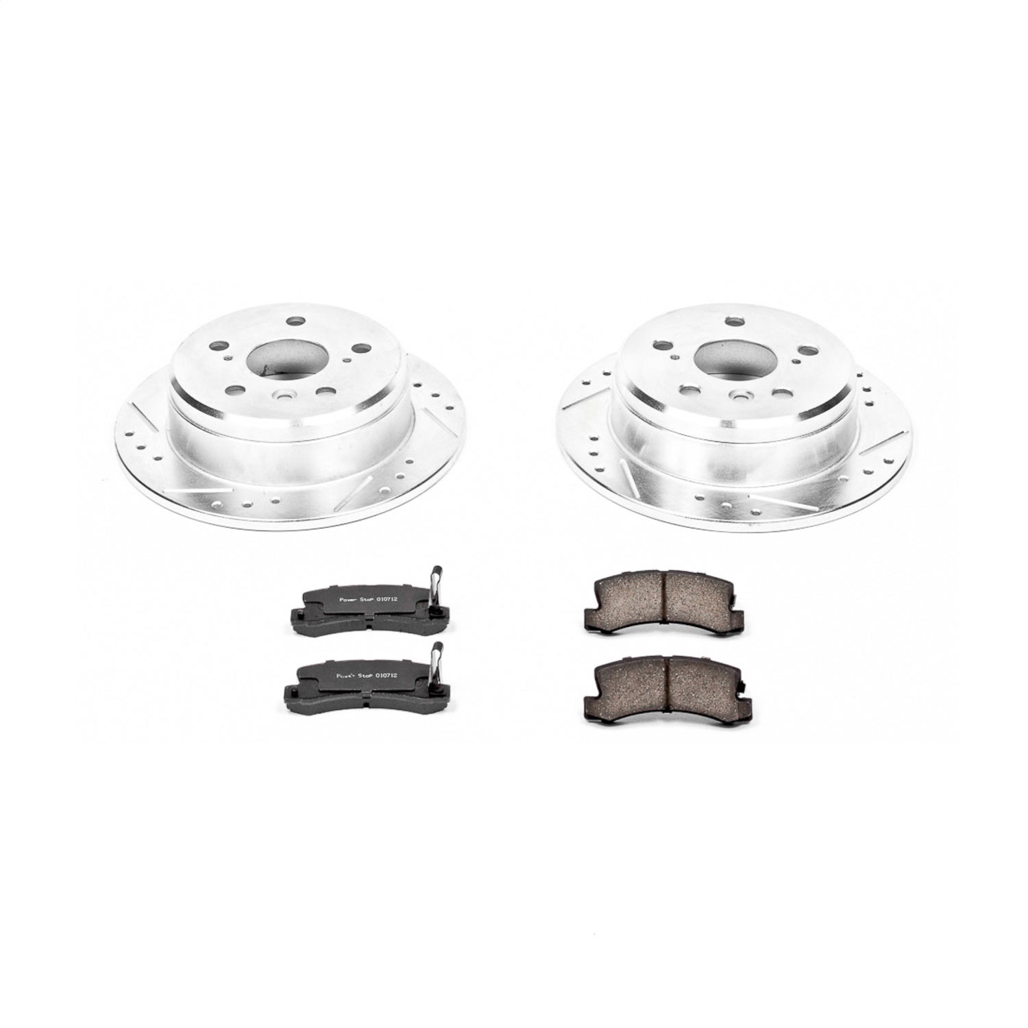 Power Stop - K2565 - Rear - Disc Brake Pad and Rotor Kit