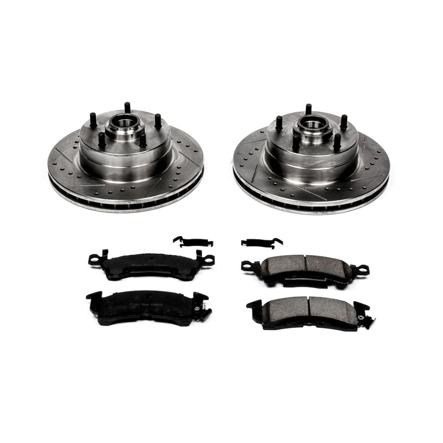 Power Stop - K2579 - Front - Disc Brake Pad and Rotor Kit