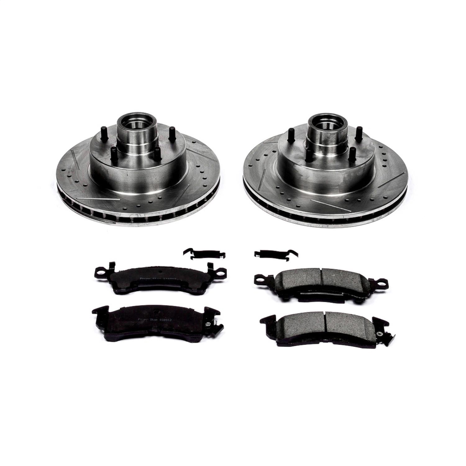 Power Stop - K2580 - Front - Disc Brake Pad and Rotor Kit