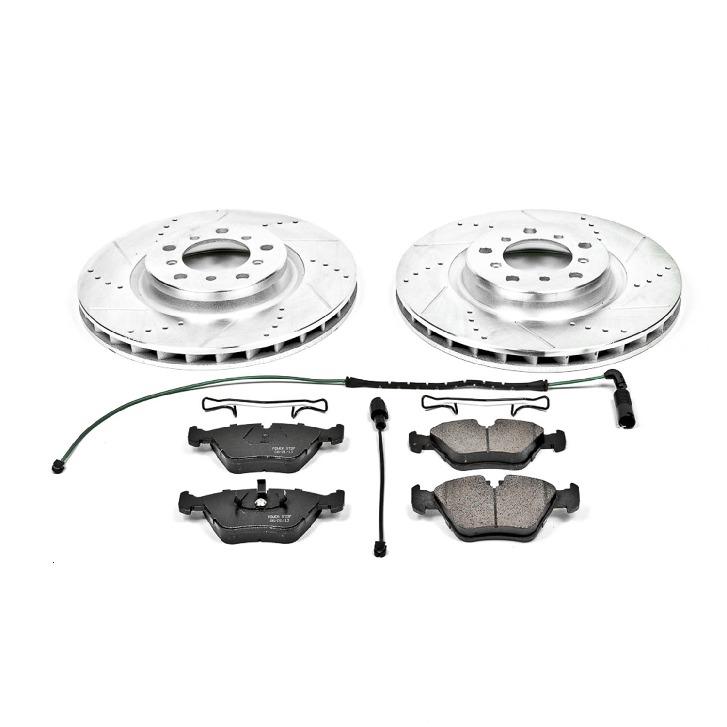 Power Stop - K2903 - Front - Disc Brake Pad and Rotor Kit
