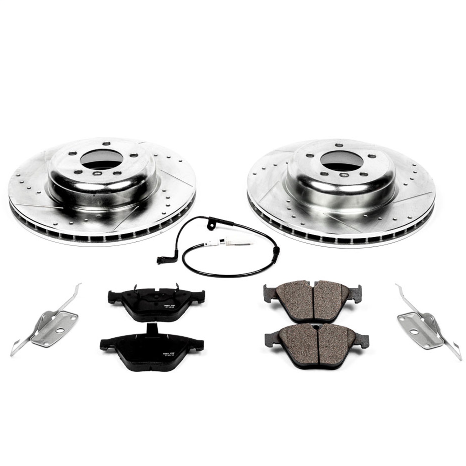 Power Stop - K2918 - Front - Disc Brake Pad and Rotor Kit