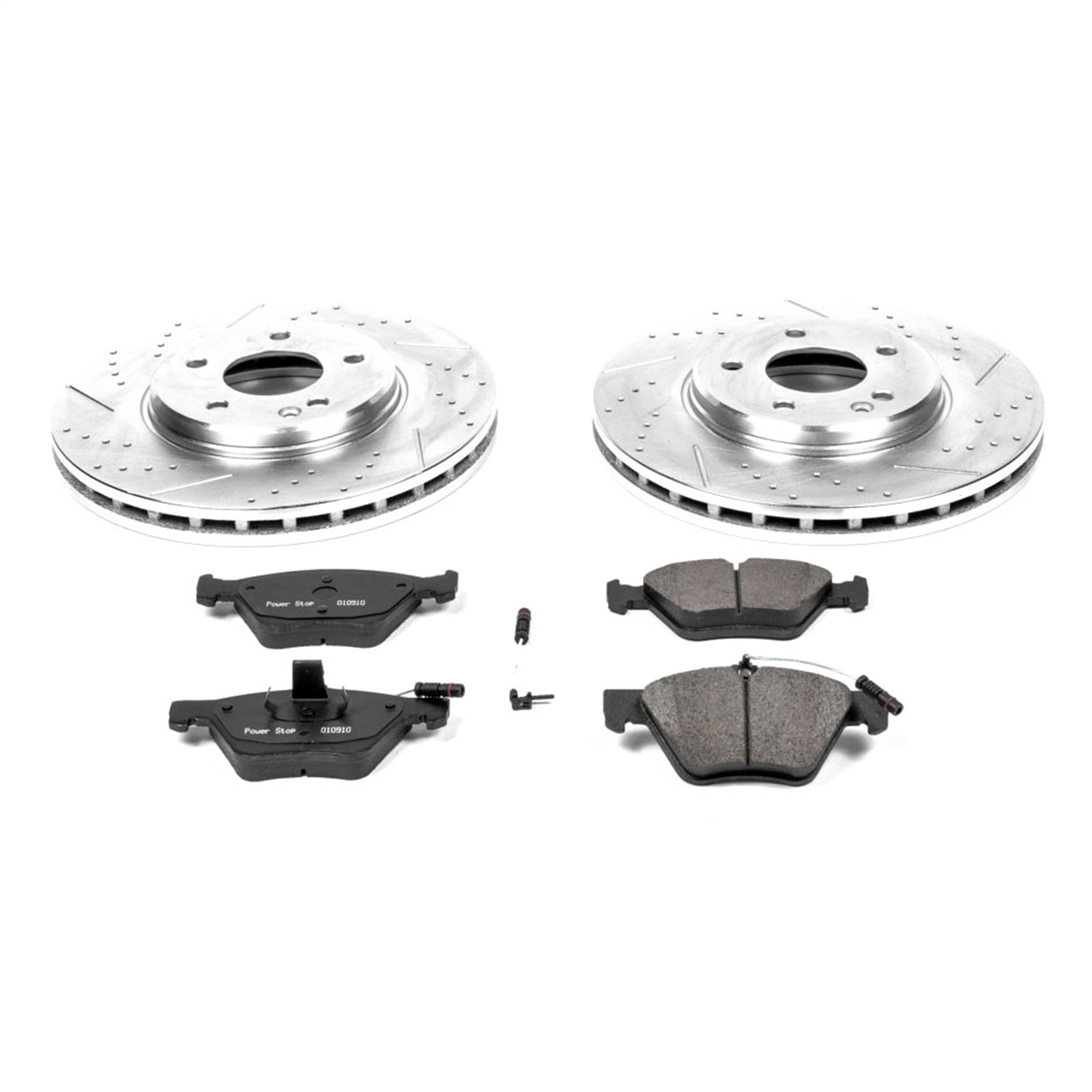 Power Stop - K2926 - Front - Disc Brake Pad and Rotor Kit