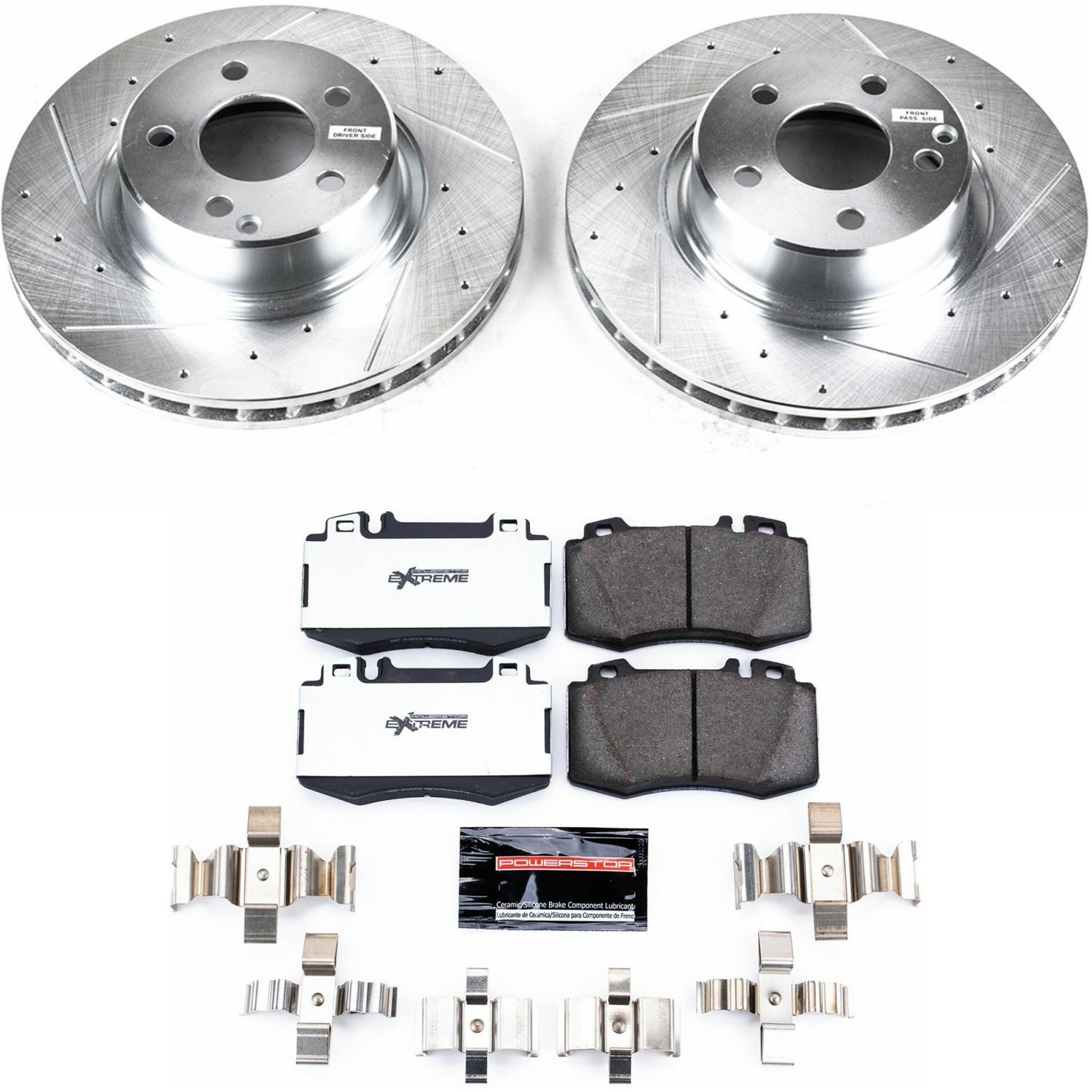 Power Stop - K2932-26 - Front - Disc Brake Pad and Rotor Kit