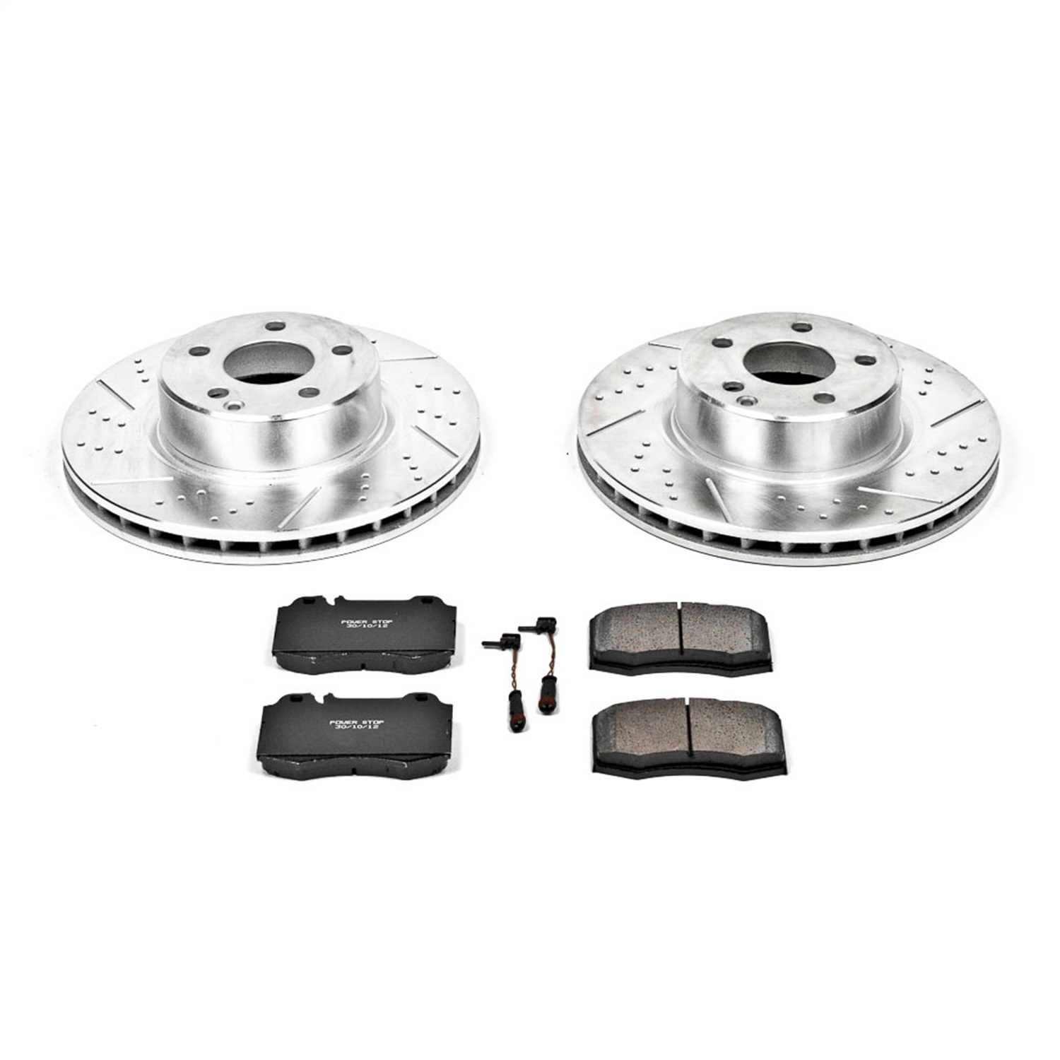 Power Stop - K2932 - Front - Disc Brake Pad and Rotor Kit