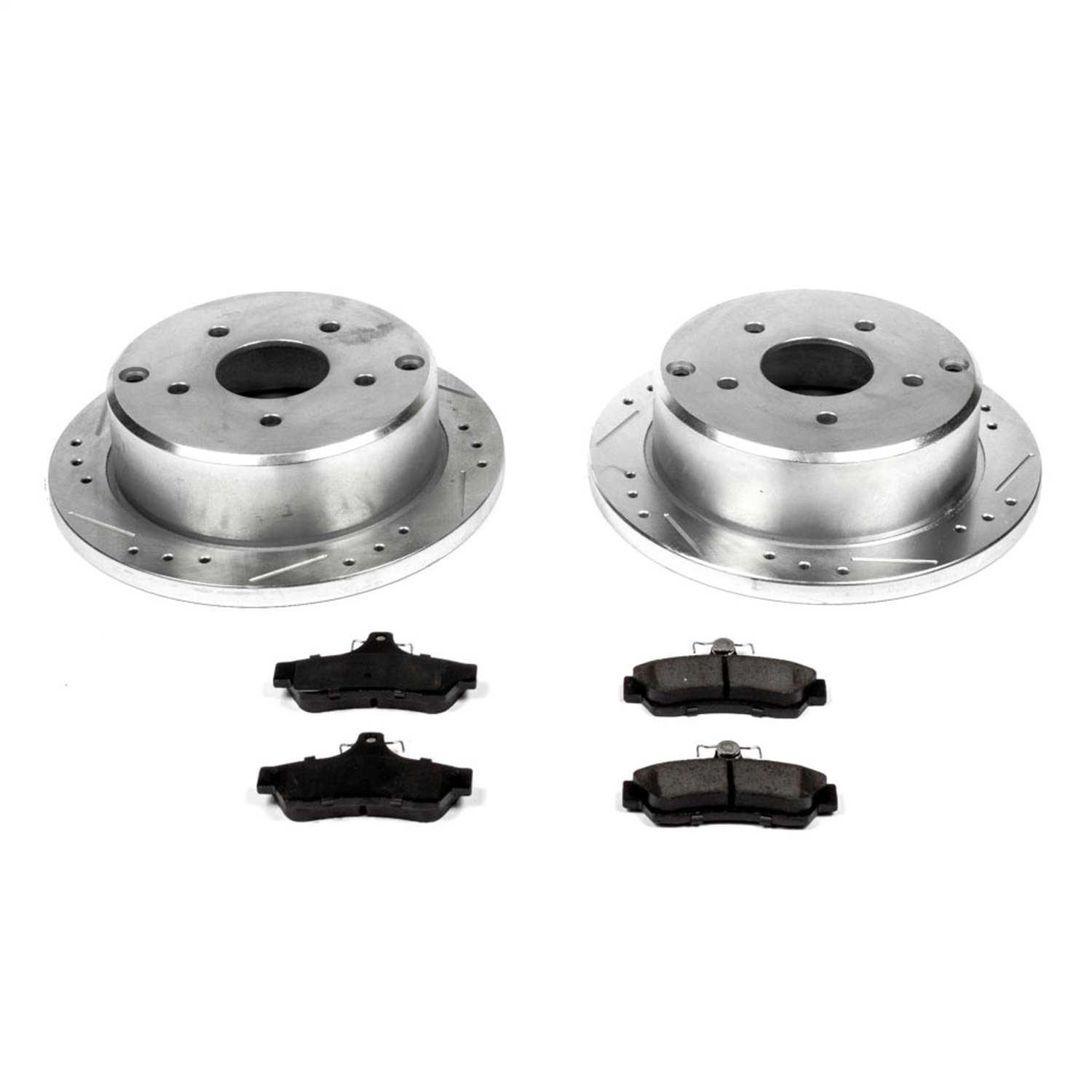 Power Stop - K2935 - Rear - Disc Brake Pad and Rotor Kit
