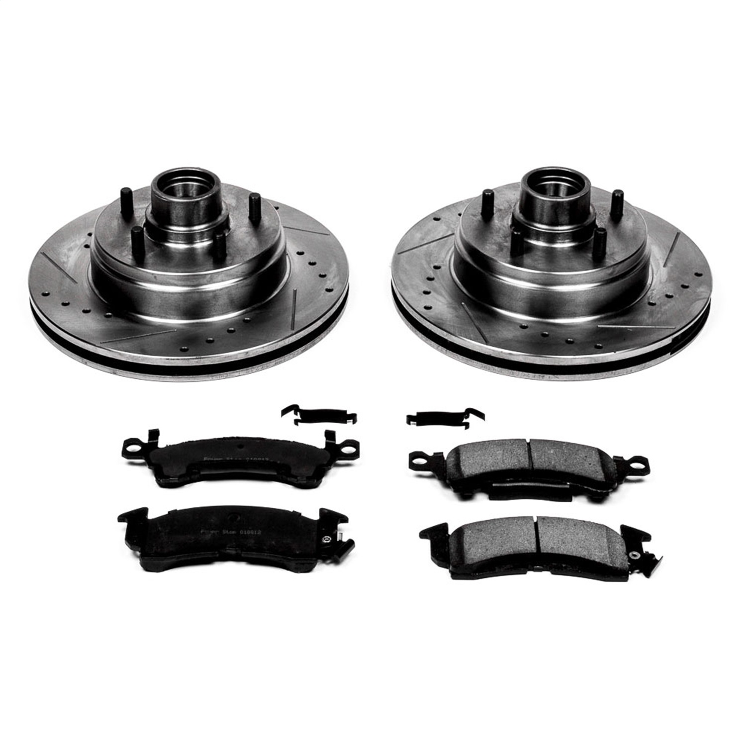 Power Stop - K2936 - Front - Disc Brake Pad and Rotor Kit