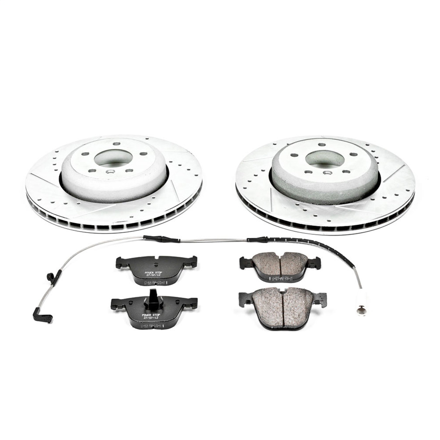 Power Stop - K2940 - Rear - Disc Brake Pad and Rotor Kit