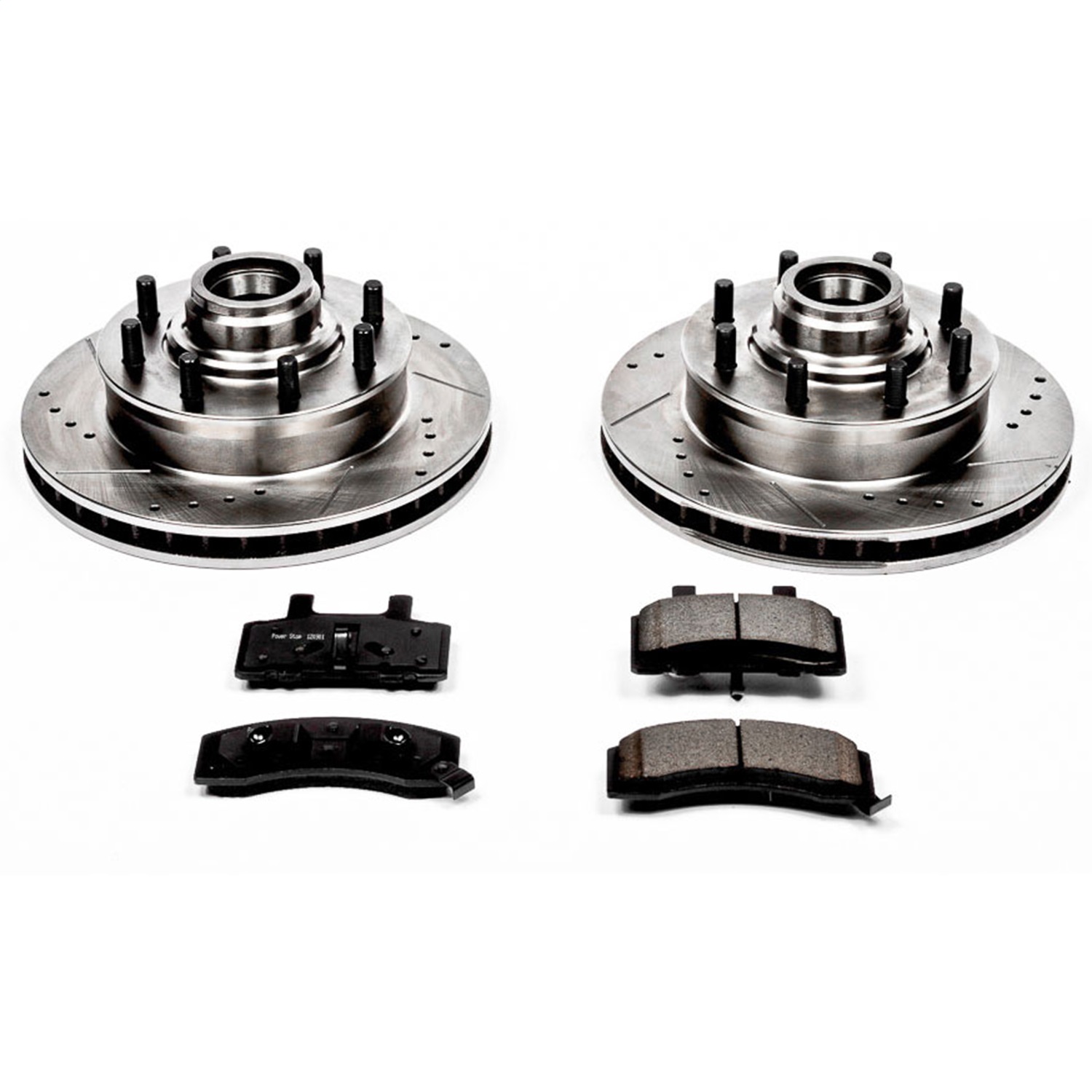 Power Stop - K2947 - Front - Disc Brake Pad and Rotor Kit