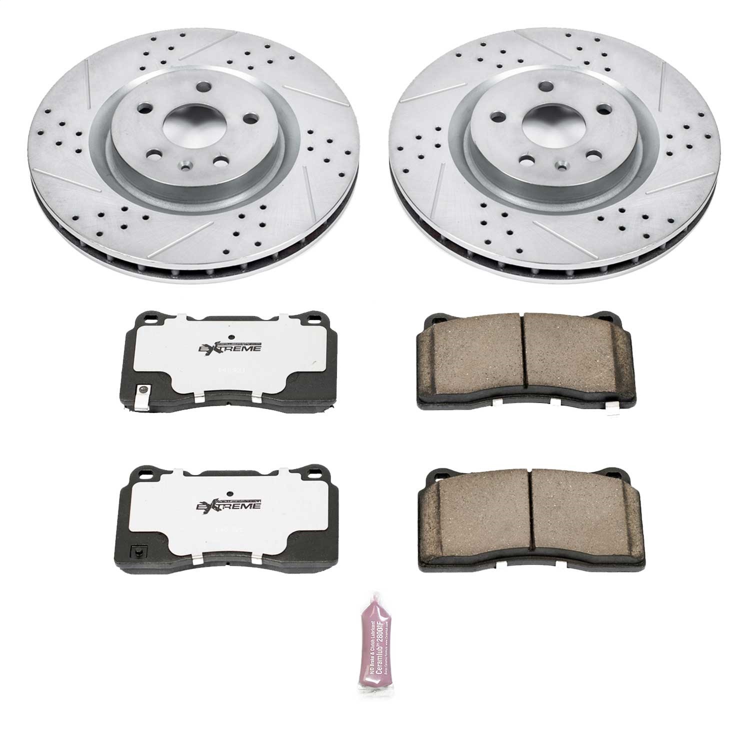 Power Stop - K2948-26 - Front - Disc Brake Pad and Rotor Kit
