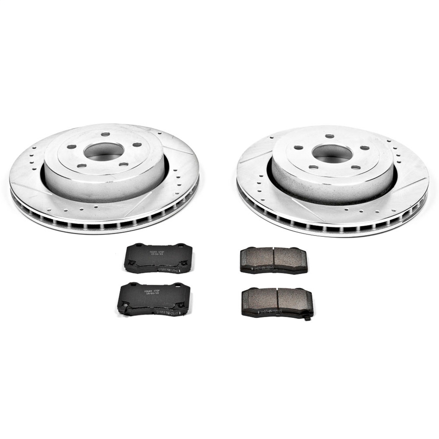 Power Stop - K2949 - Rear - Disc Brake Pad and Rotor Kit