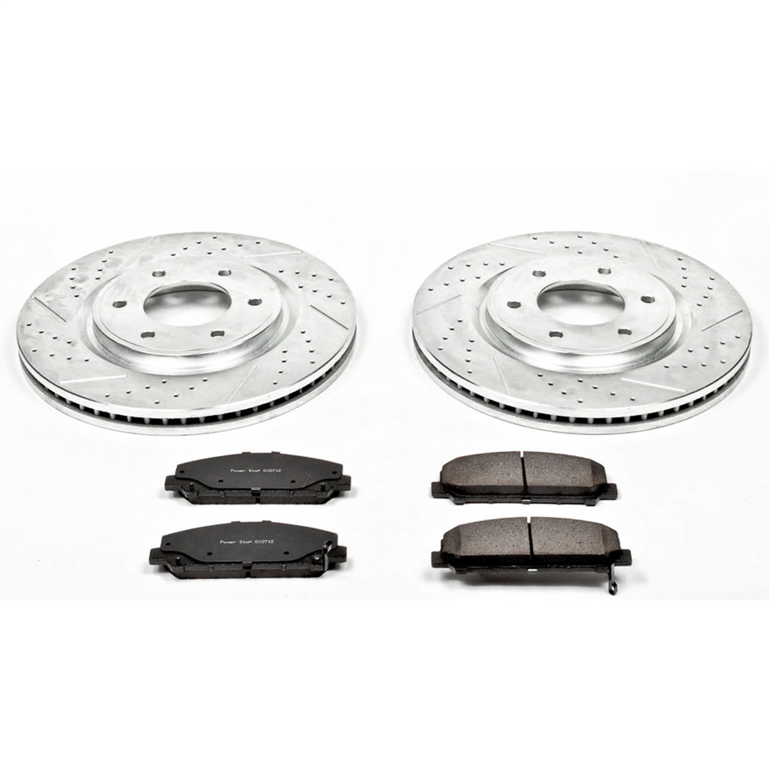 Power Stop - K2961 - Front - Disc Brake Pad and Rotor Kit