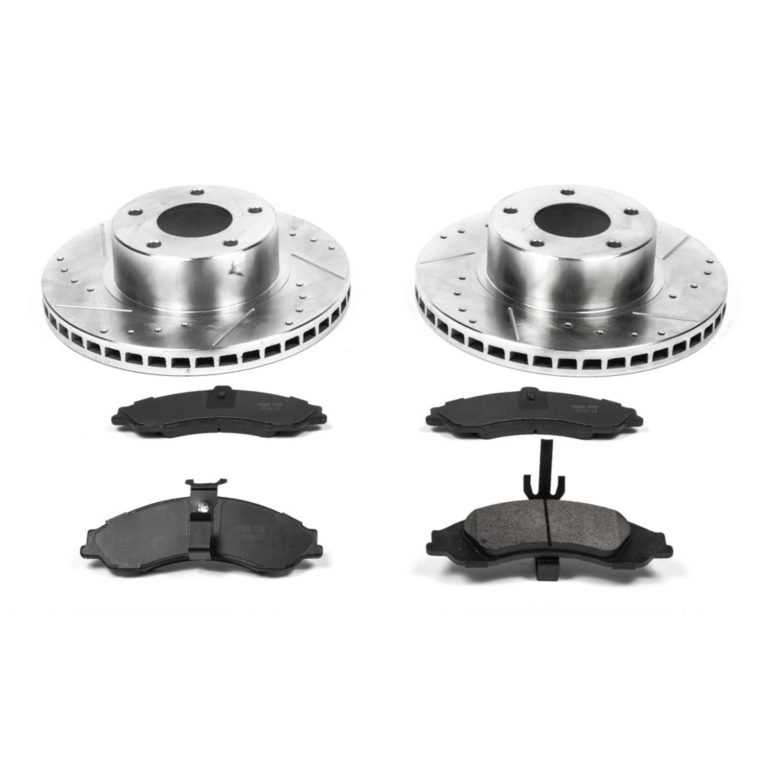 Power Stop - K2965 - Front - Disc Brake Pad and Rotor Kit