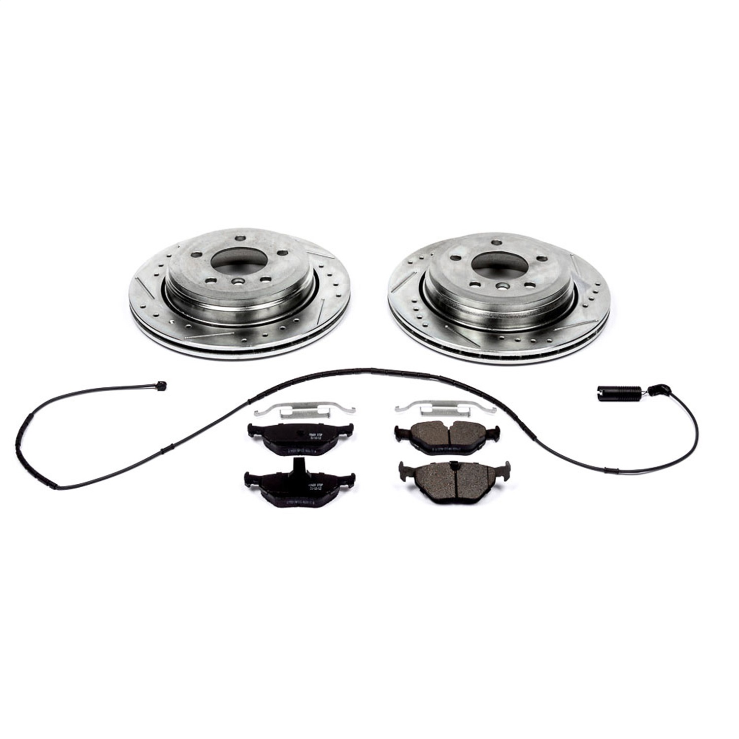Power Stop - K2970 - Rear - Disc Brake Pad and Rotor Kit