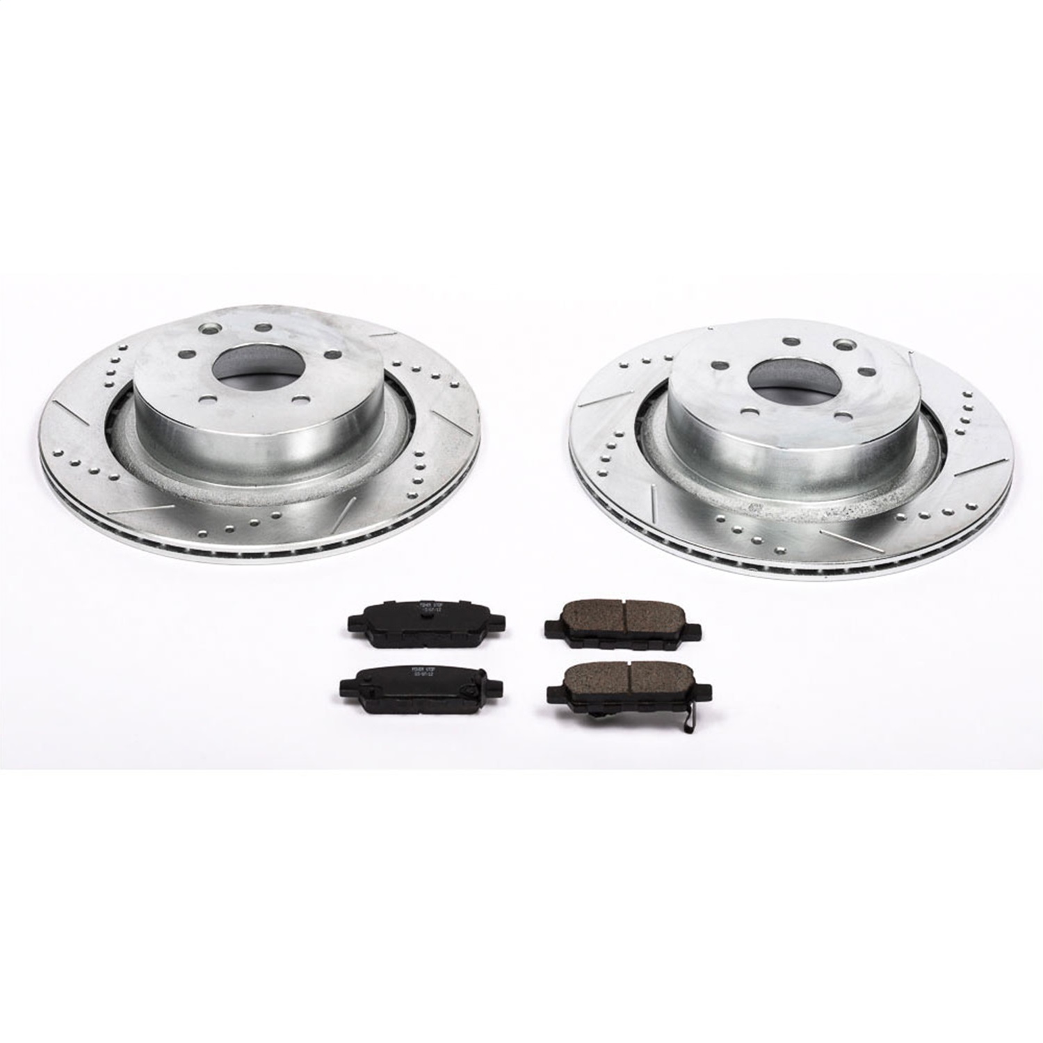 Power Stop - K2986 - Rear - Disc Brake Pad and Rotor Kit