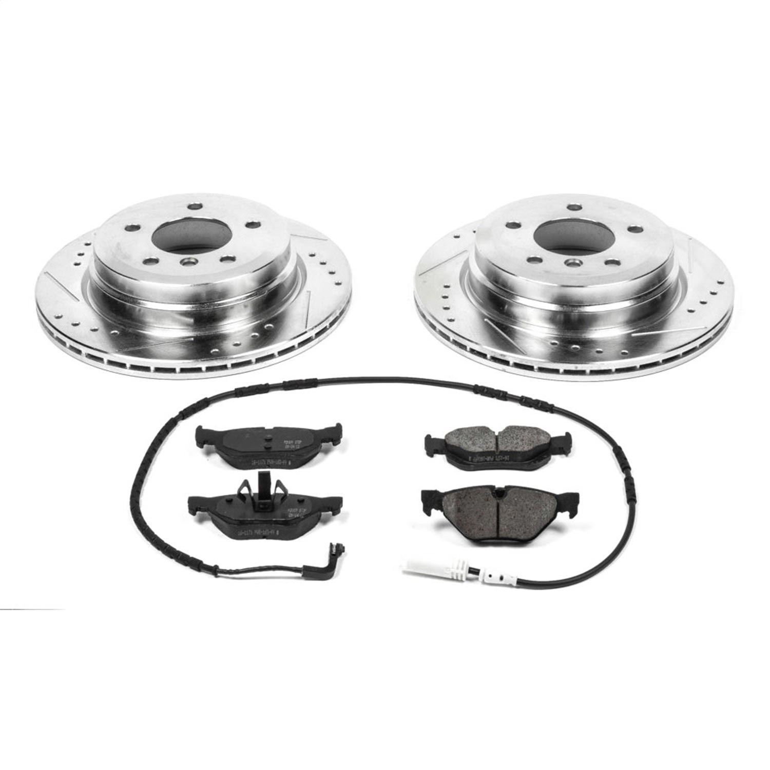 Power Stop - K3001 - Rear - Disc Brake Pad and Rotor Kit