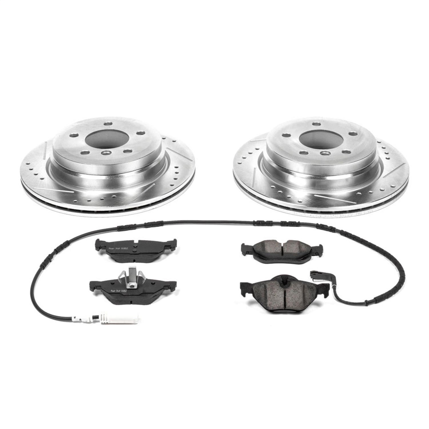 Power Stop - K3002 - Rear - Disc Brake Pad and Rotor Kit