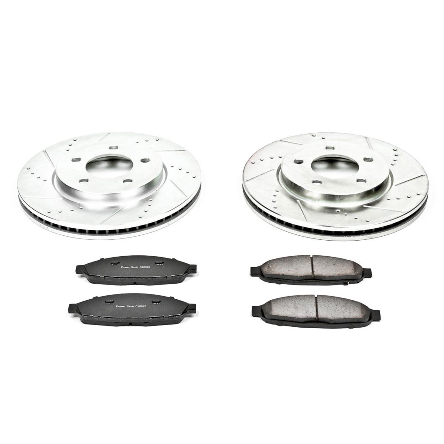 Power Stop - K3009 - Front - Disc Brake Pad and Rotor Kit