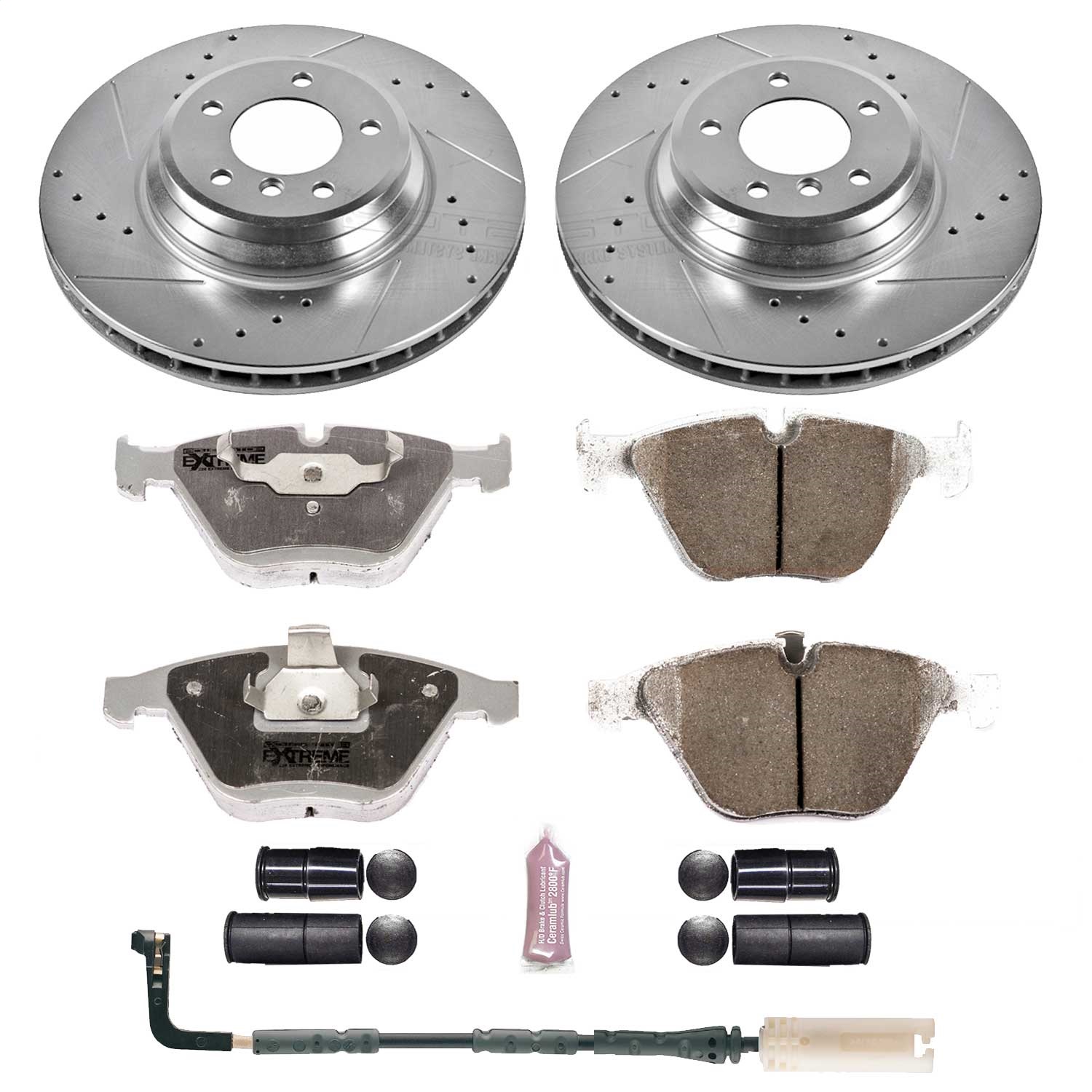 Power Stop - K3015-26 - Front - Disc Brake Pad and Rotor Kit