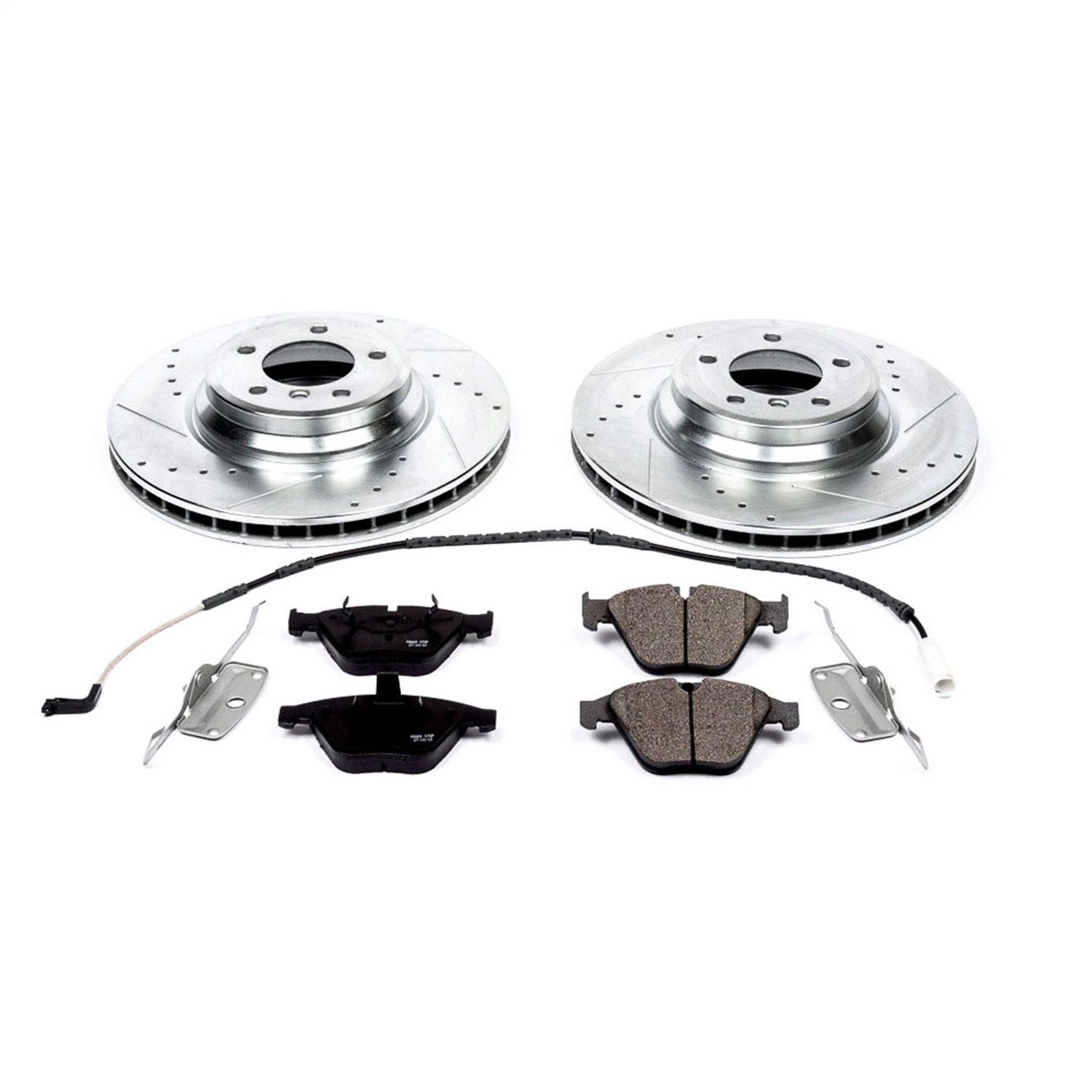 Power Stop - K3015 - Front - Disc Brake Pad and Rotor Kit