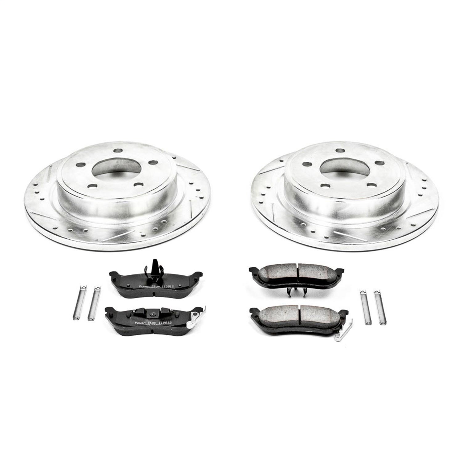Power Stop - K3020 - Rear - Disc Brake Pad and Rotor Kit