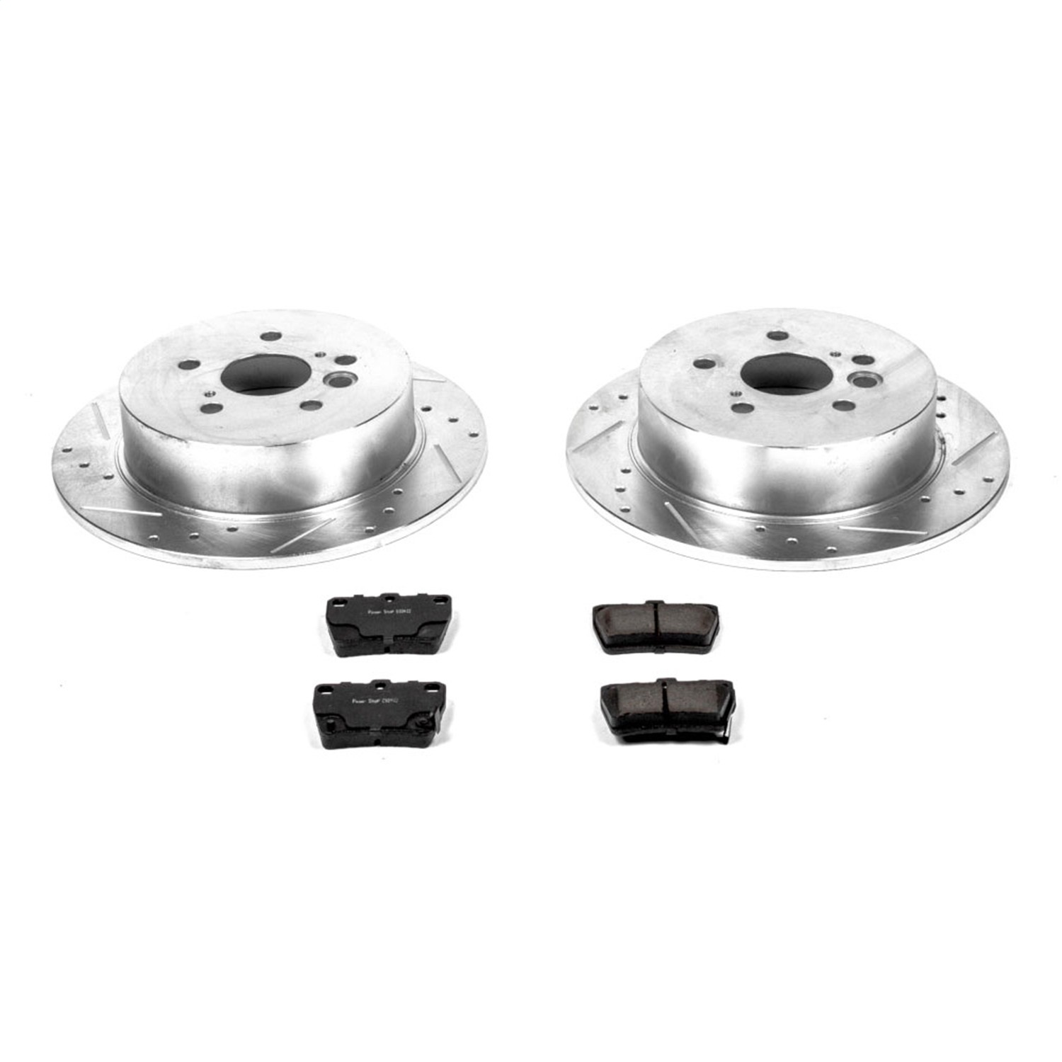 Power Stop - K3028 - Rear - Disc Brake Pad and Rotor Kit