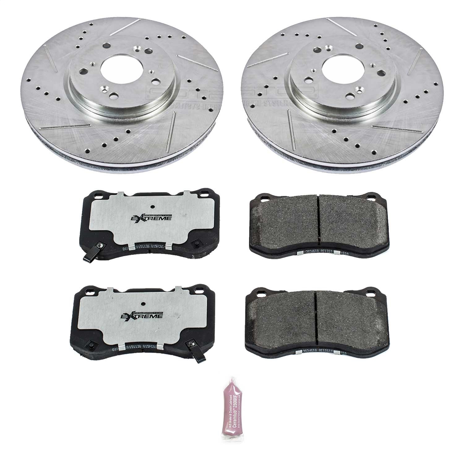 Power Stop - K3029-26 - Front - Disc Brake Pad and Rotor Kit