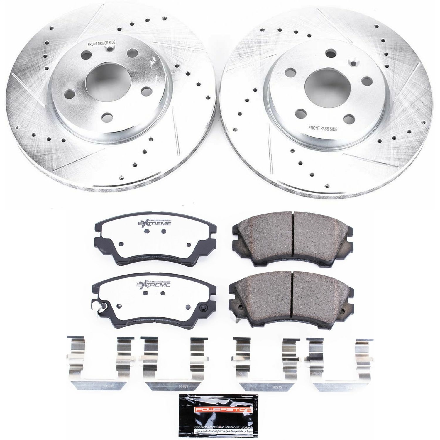 Power Stop - K3031-26 - Front - Disc Brake Pad and Rotor Kit