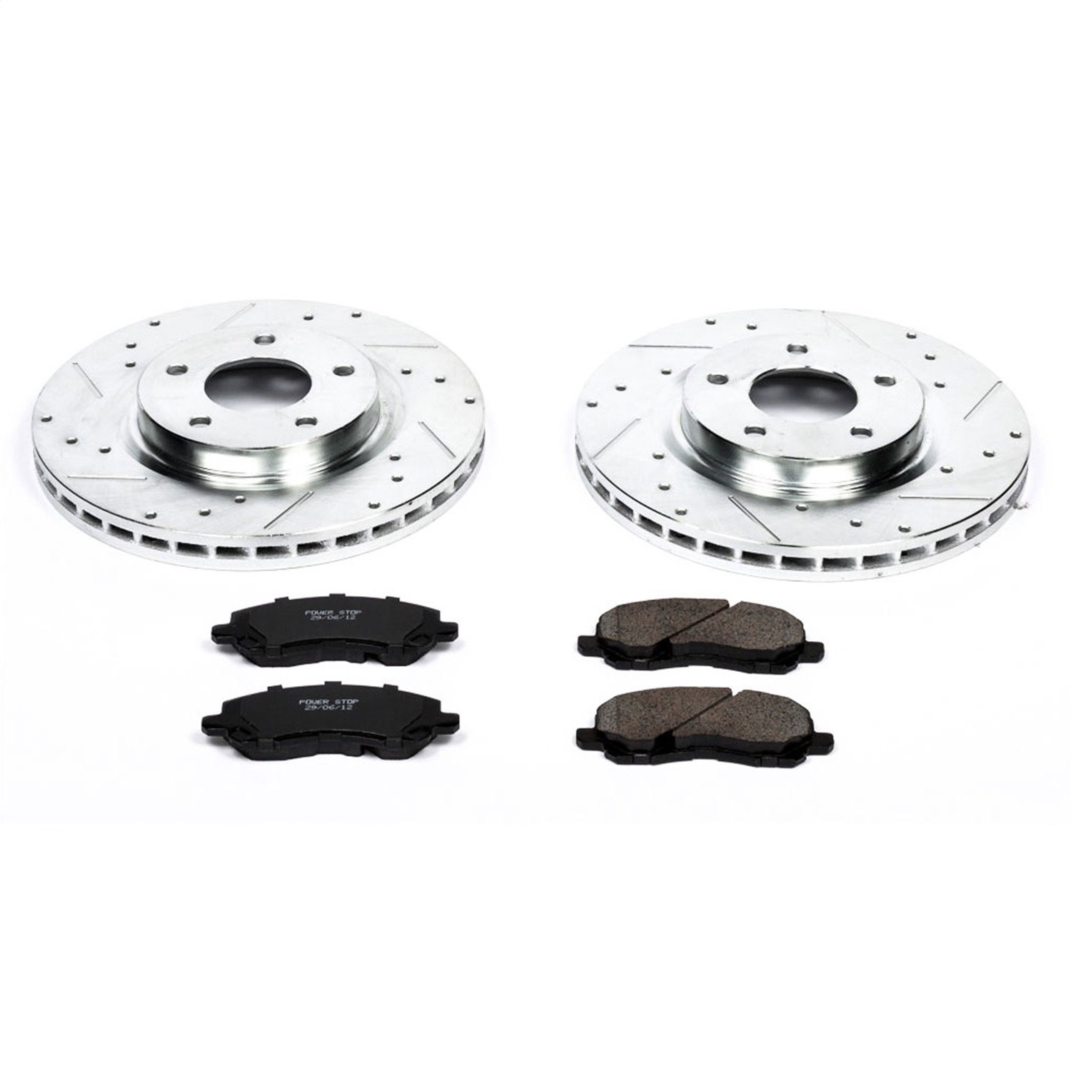 Power Stop - K3032 - Front - Disc Brake Pad and Rotor Kit