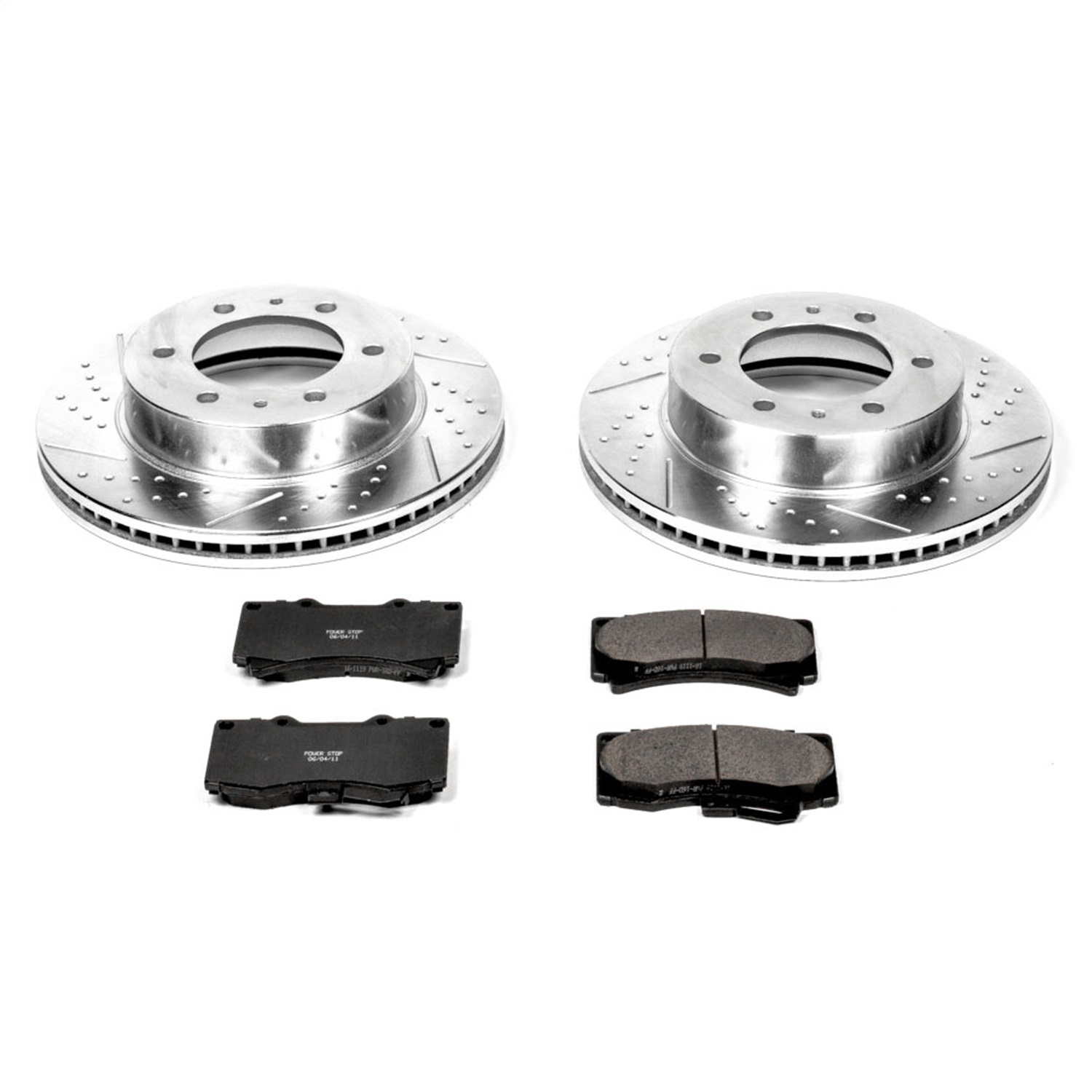 Power Stop - K3035 - Front - Disc Brake Pad and Rotor Kit