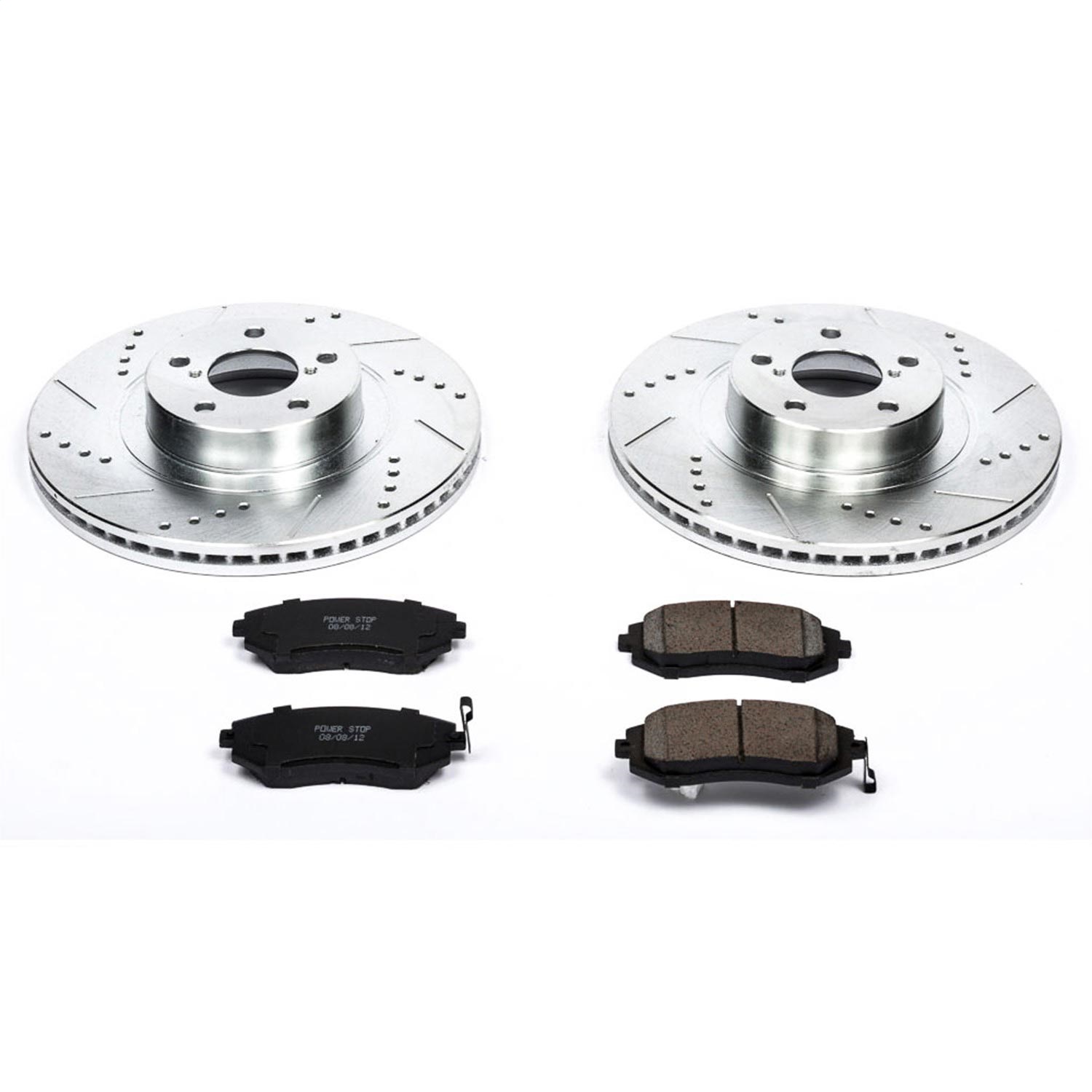 Power Stop - K3038 - Front - Disc Brake Pad and Rotor Kit