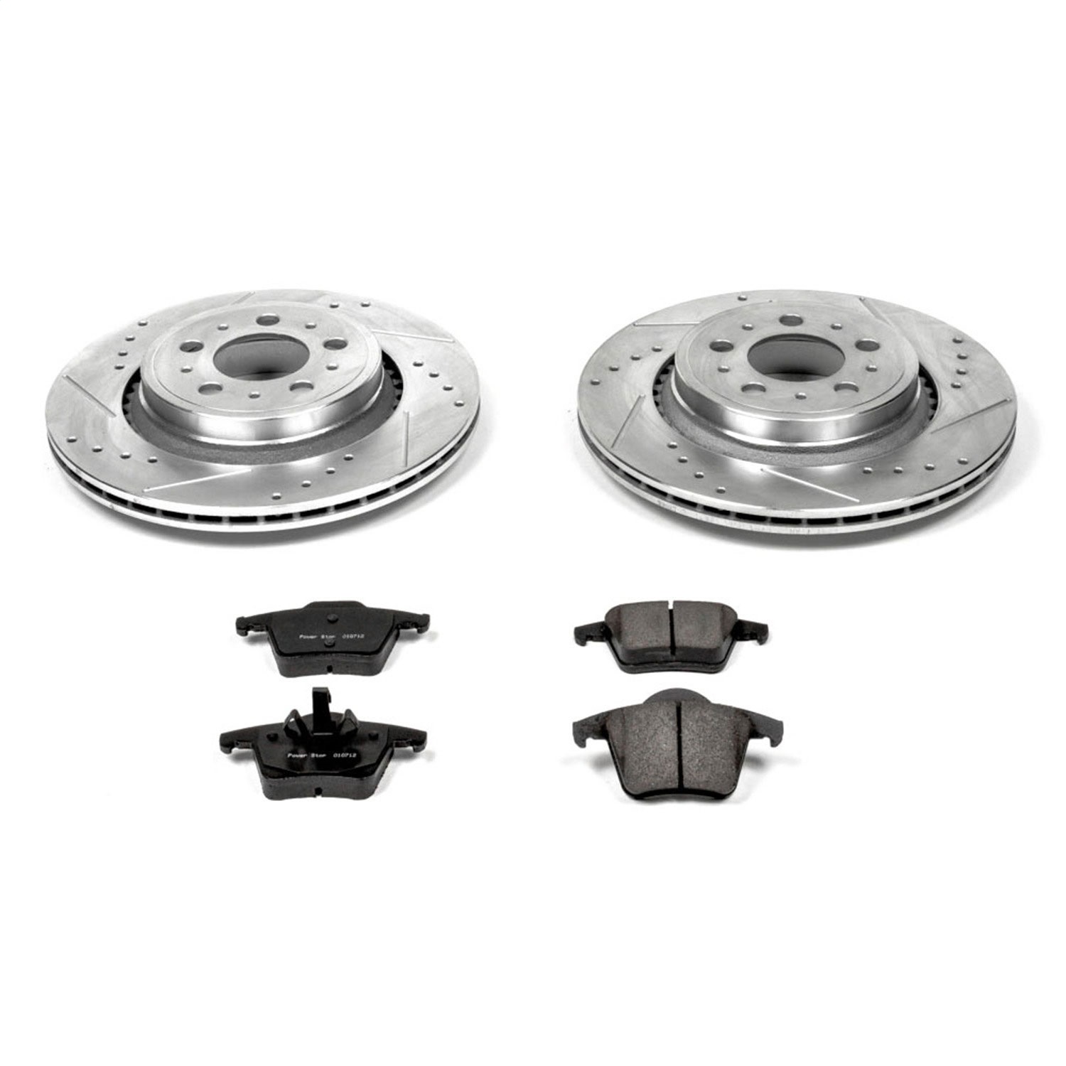 Power Stop - K3039 - Rear - Disc Brake Pad and Rotor Kit