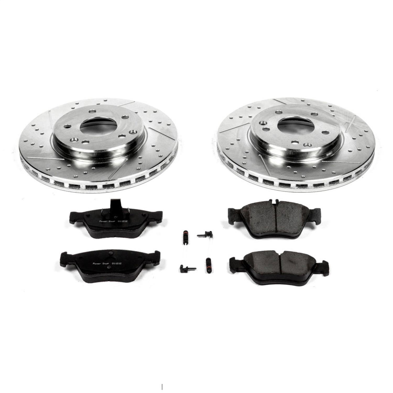 Power Stop - K3047 - Front - Disc Brake Pad and Rotor Kit