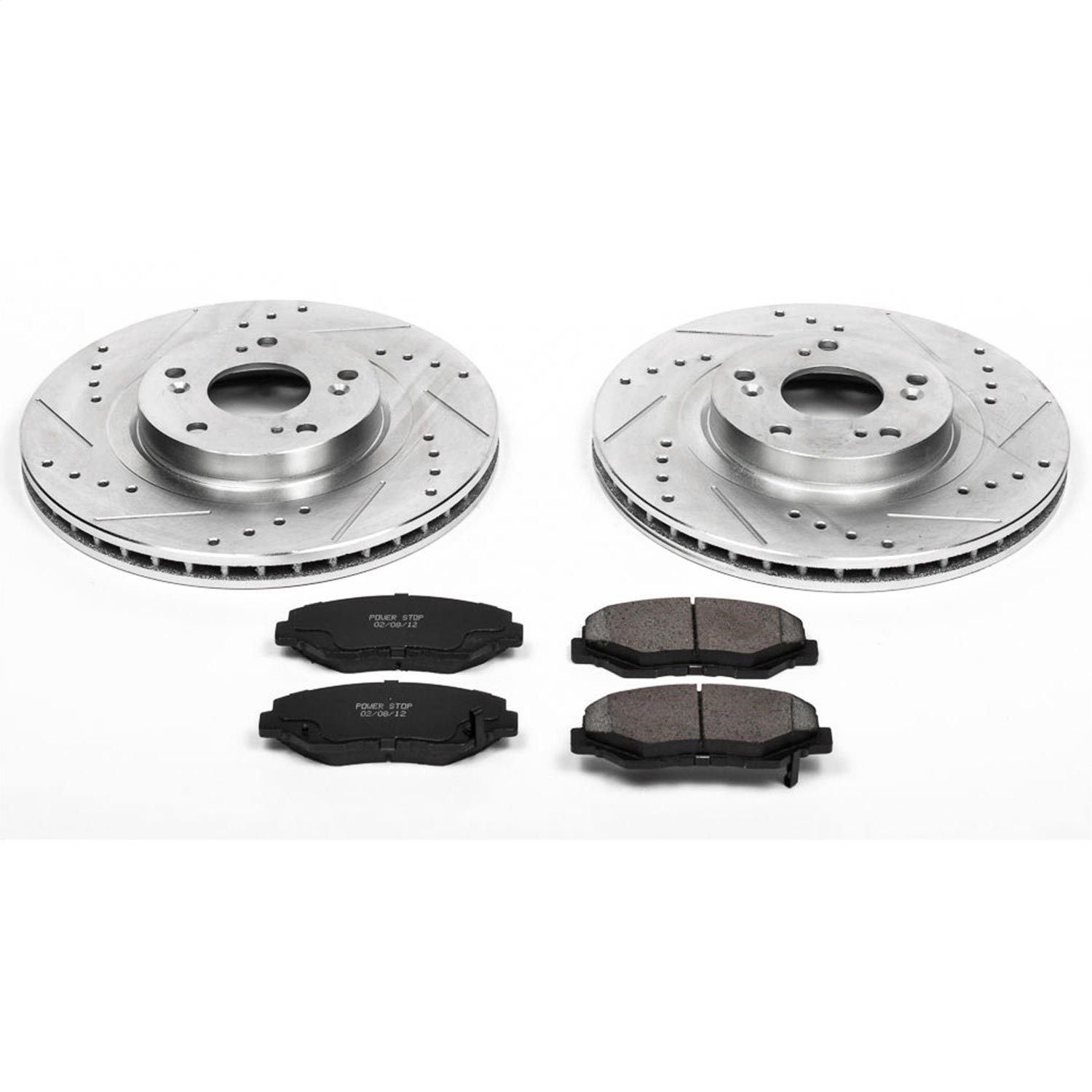 Power Stop - K3055 - Front - Disc Brake Pad and Rotor Kit