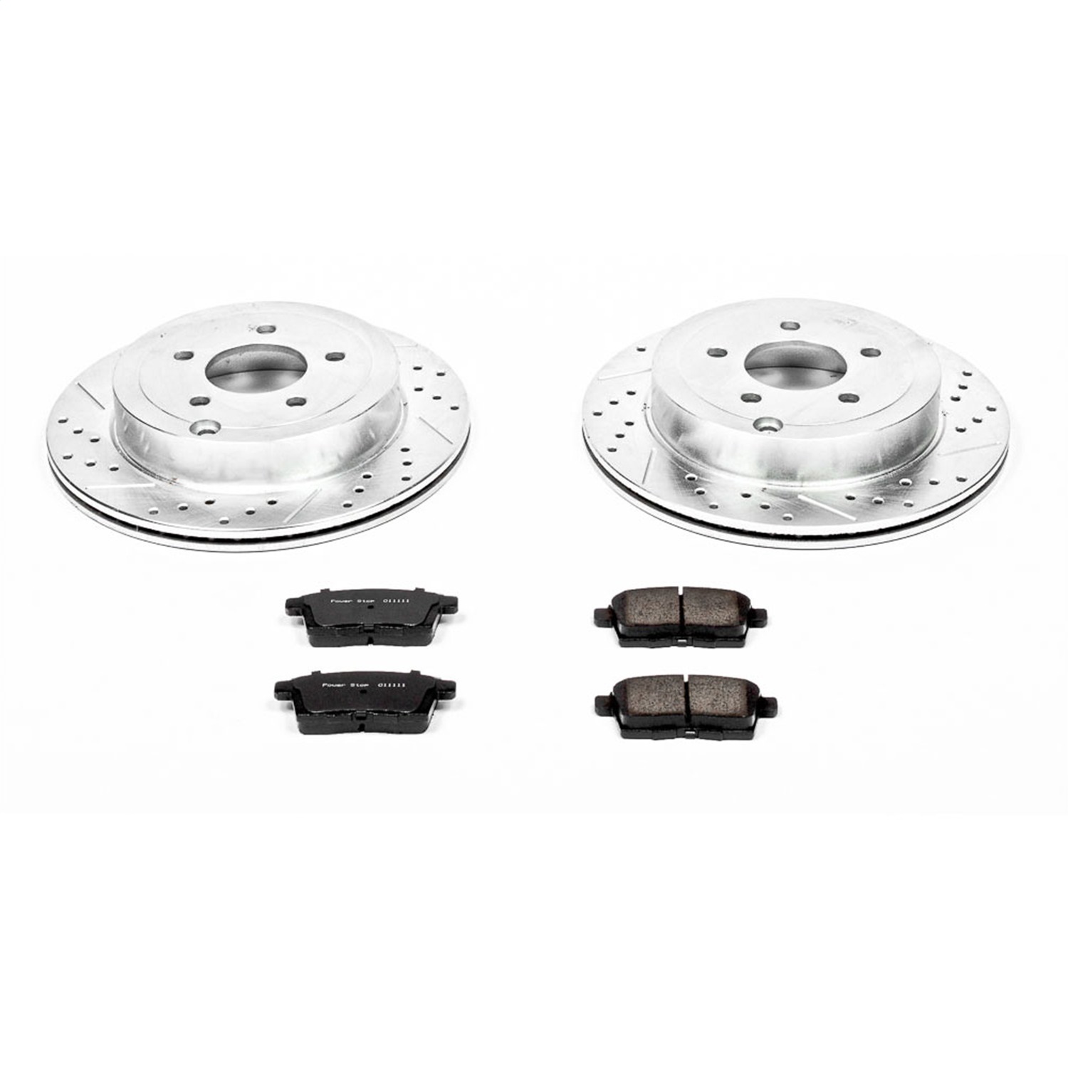 Power Stop - K3060 - Rear - Disc Brake Pad and Rotor Kit
