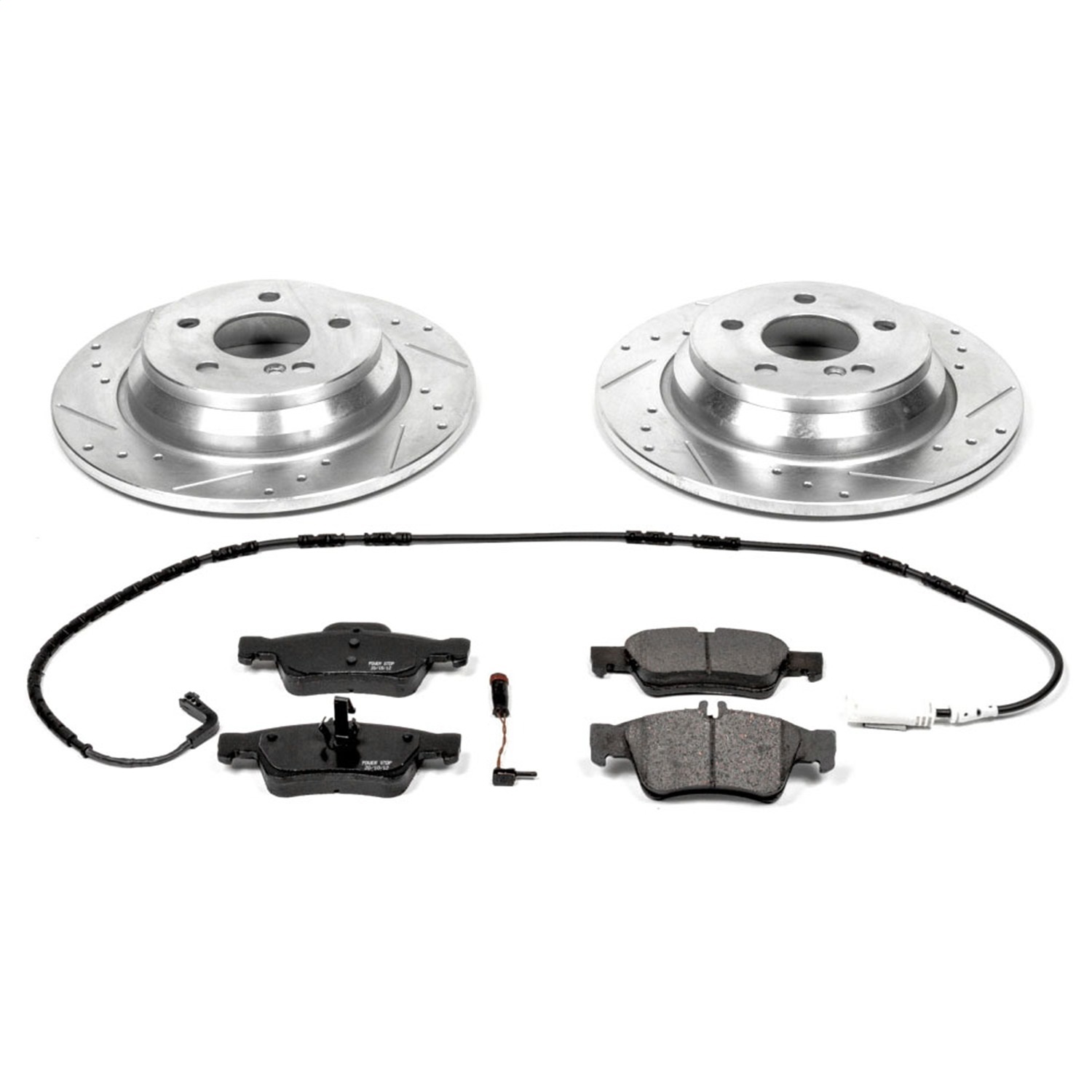 Power Stop - K3069 - Rear - Disc Brake Pad and Rotor Kit